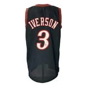 Allen Iverson Signed Custom Black Pro-Style Basketball Jersey JSA ITP - Image 5