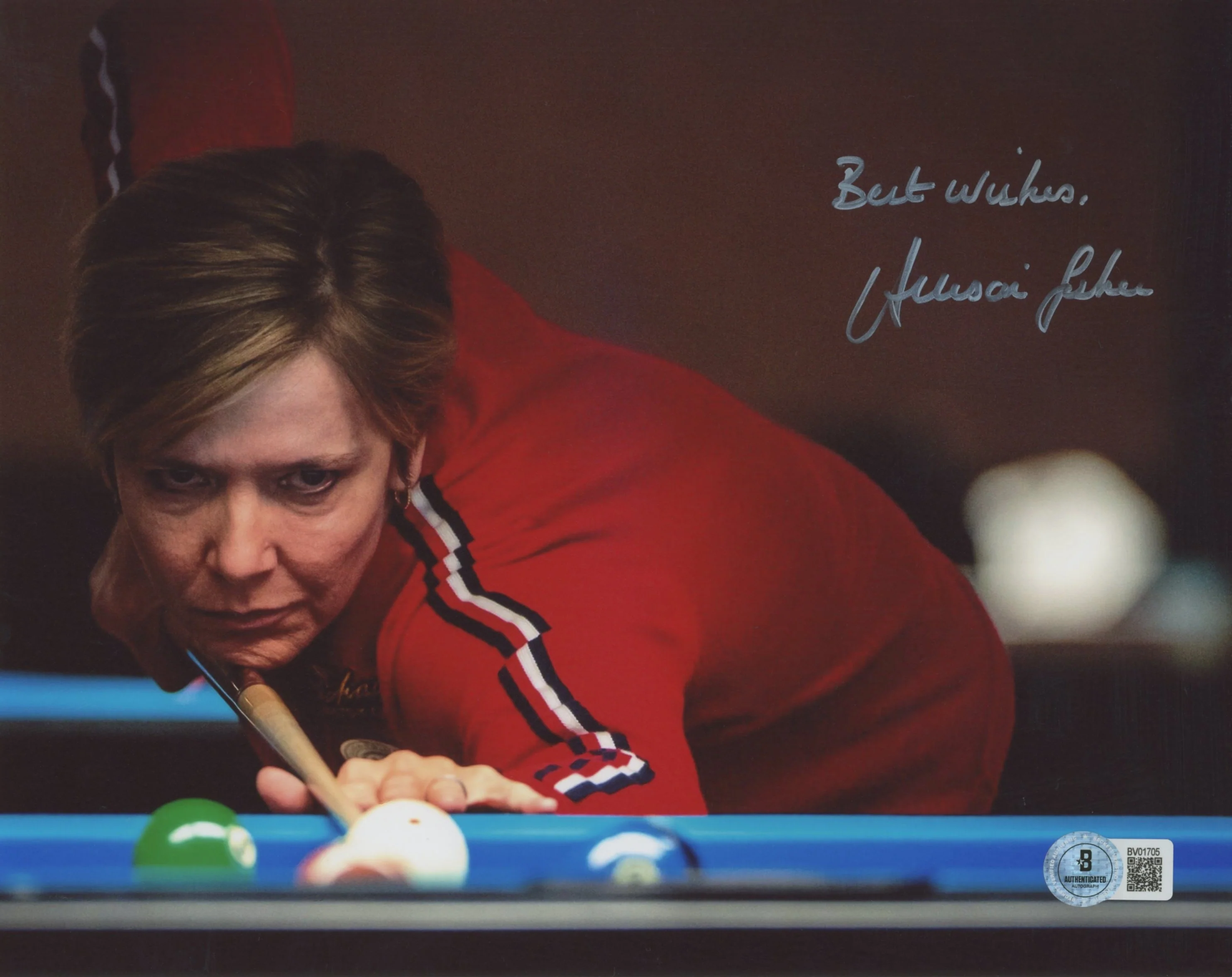 Allison Fisher "Best Wishes" Authentic Signed 8x10 Horizontal Photo BAS 1 - Image 2