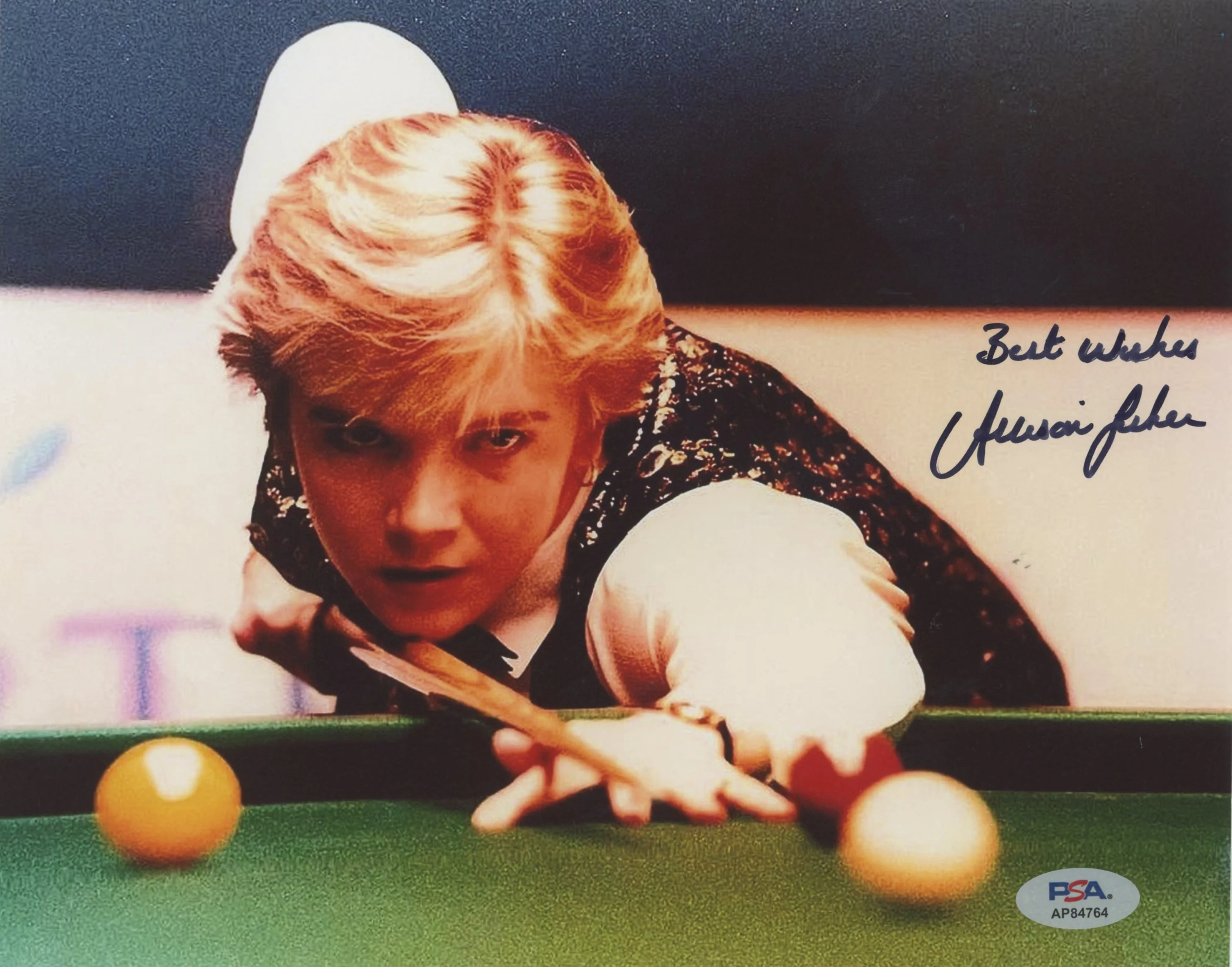 Allison Fisher "Best Wishes" Authentic Signed 8x10 Photo PSA/DNA #AP84764 - Image 2