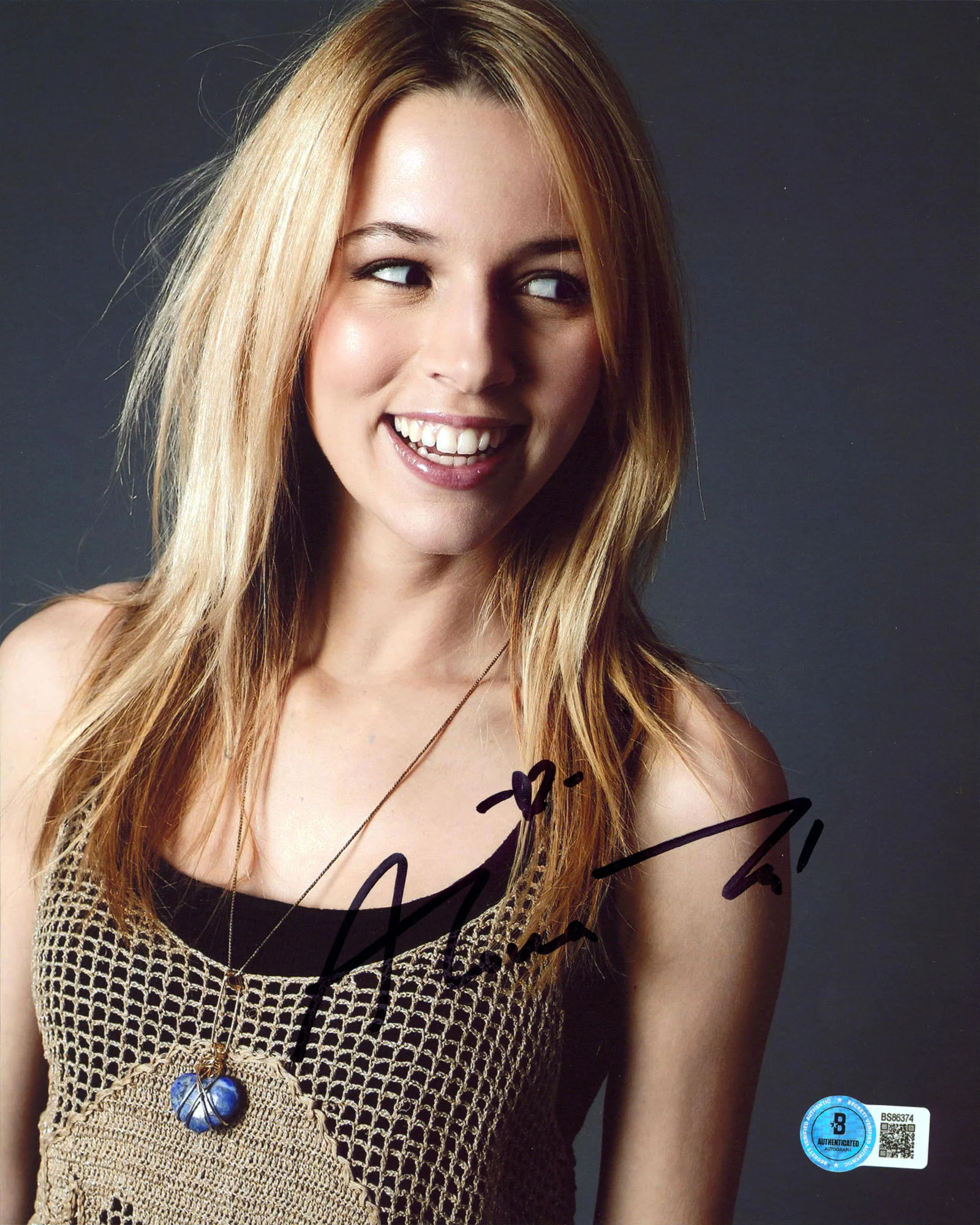 Alona Tal Supernatural Authentic Signed 8x10 Vertical Photo Autographed BAS 2 - Image 2