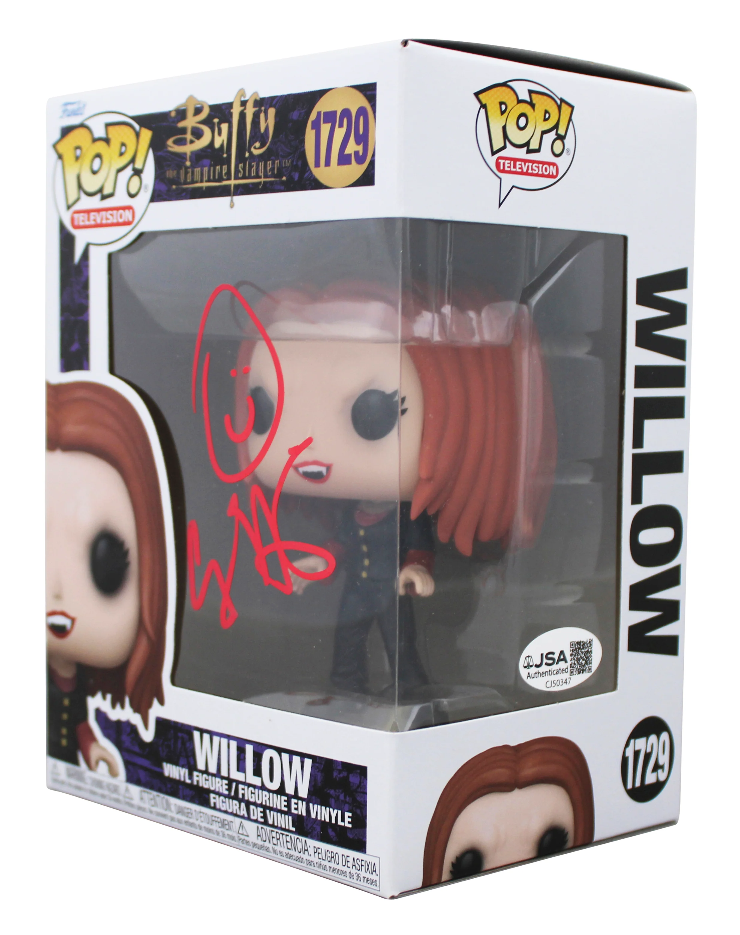 Alyson Hannigan Buffy the Vampire Slayer Signed #1729 Funko Pop Figure JSA - Image 3
