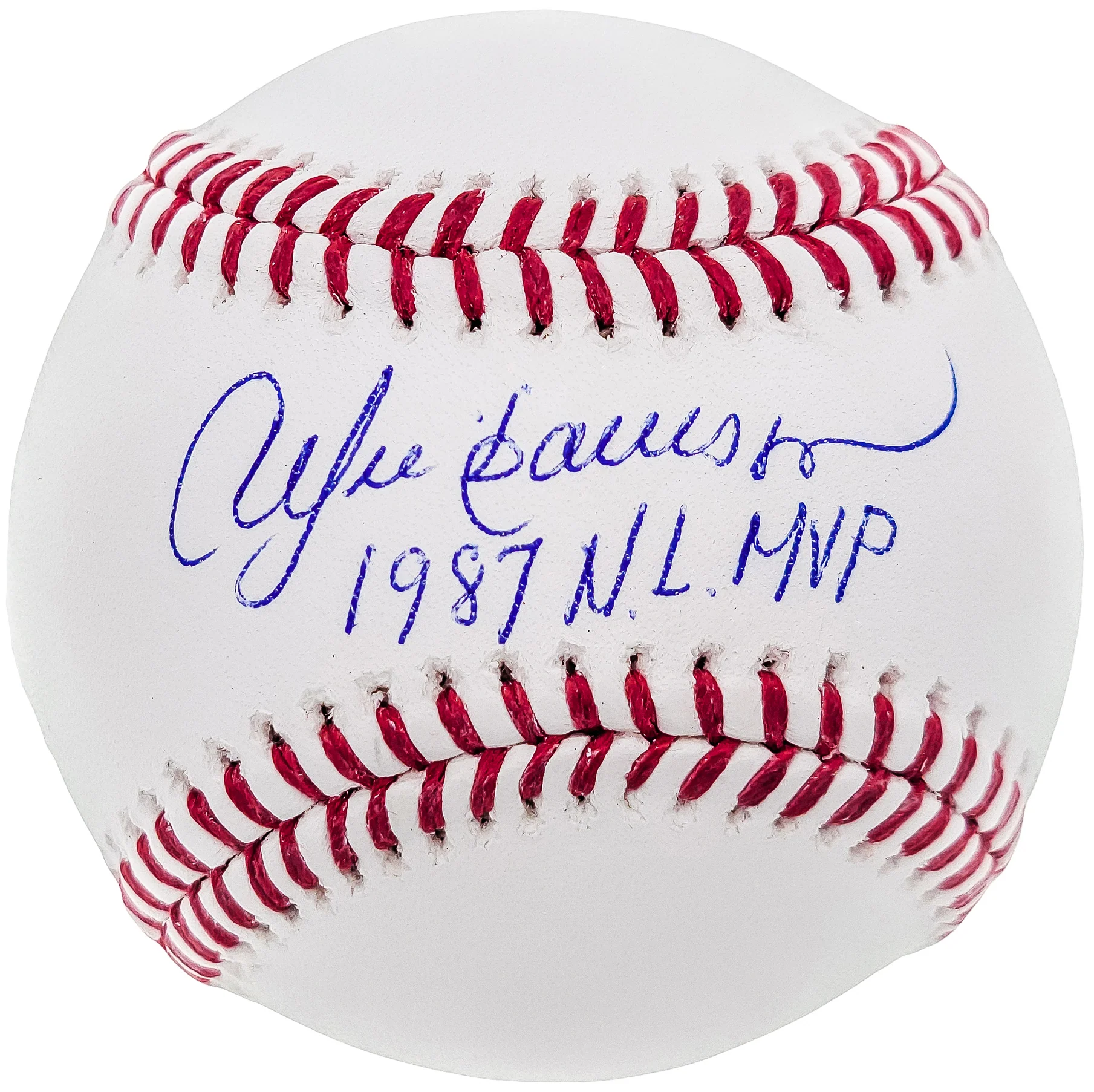 Andre Dawson Autographed Official MLB Baseball Montreal Expos "1987 NL MVP" Beckett BAS QR Stock #202051 - Image 2