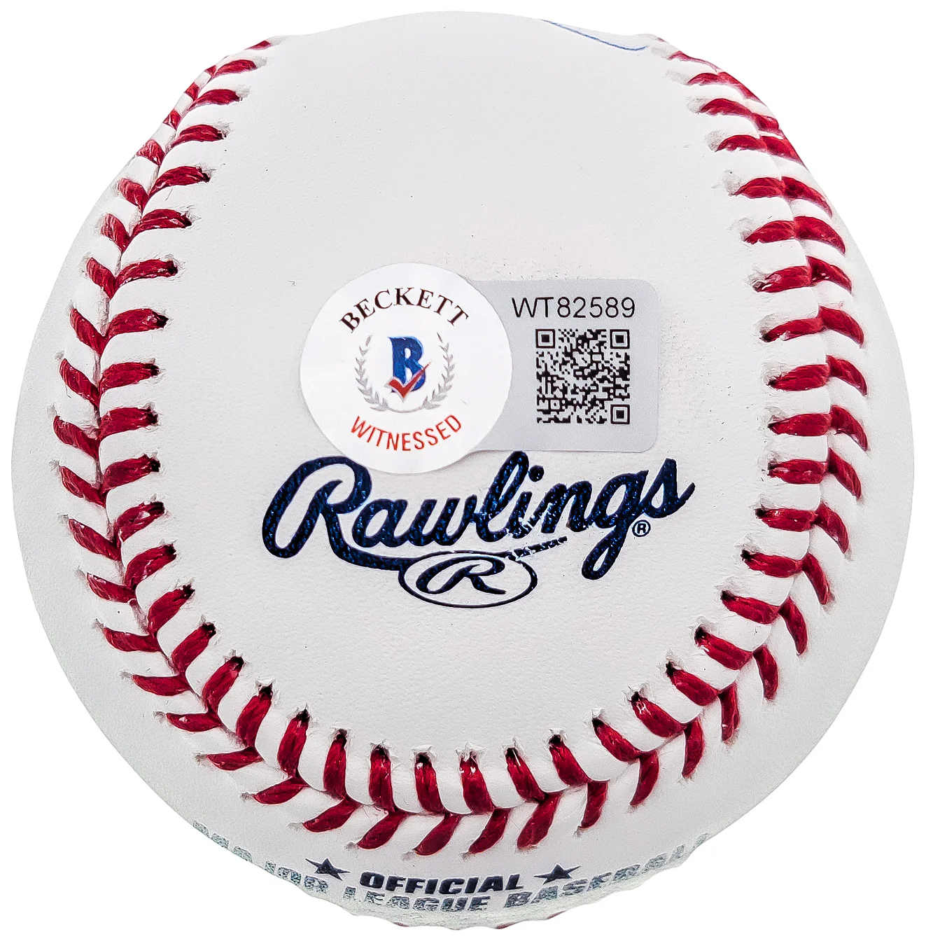 Andre Dawson Autographed Official MLB Baseball Montreal Expos "77 NL ROY" Beckett BAS QR Stock #202049 - Image 4