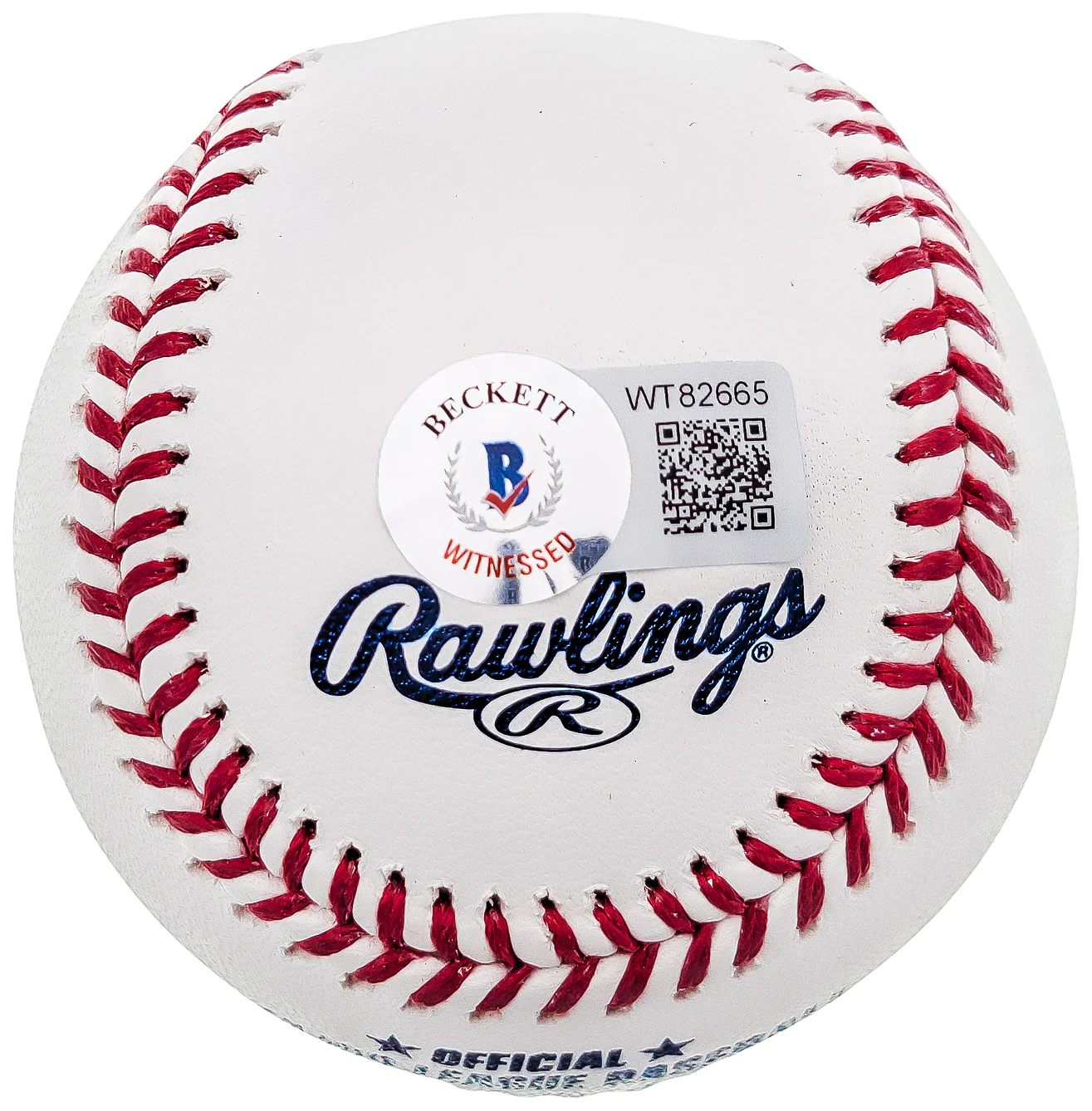 Andre Dawson Autographed Official MLB Baseball Montreal Expos "The Hawk" Beckett BAS QR Stock #202050 - Image 4