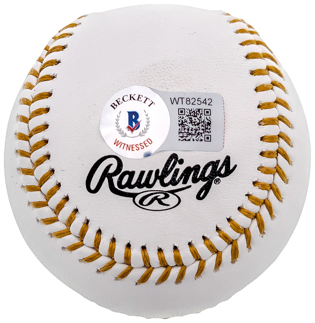 Andre Dawson Autographed Official MLB Gold Glove Logo Baseball Montreal Expos "8x GG" Beckett BAS QR Stock #202053 - Image 4