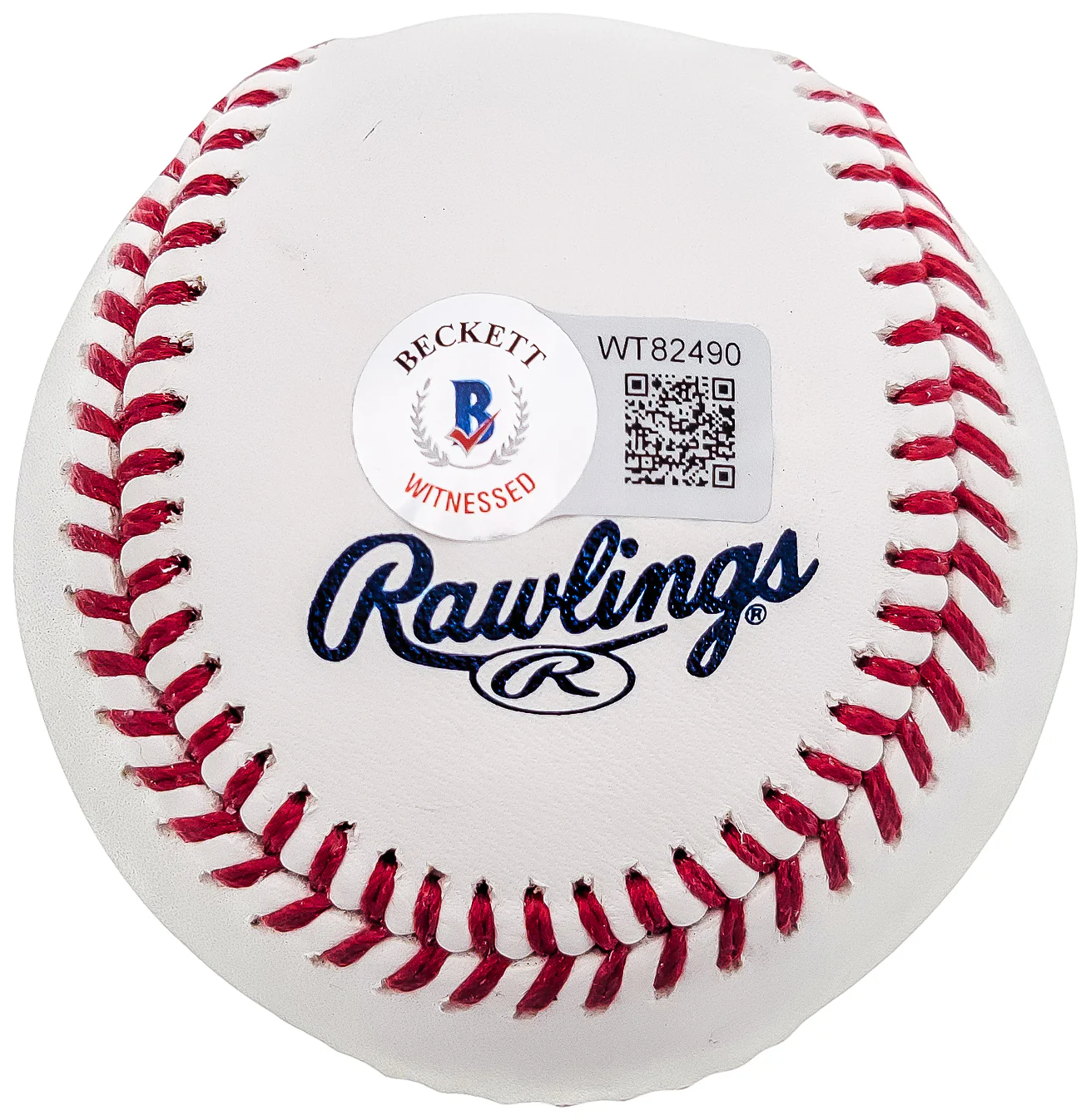 Andre Dawson Autographed Official MLB HOF Logo Baseball Montreal Expos Beckett BAS QR Stock #202052 - Image 4