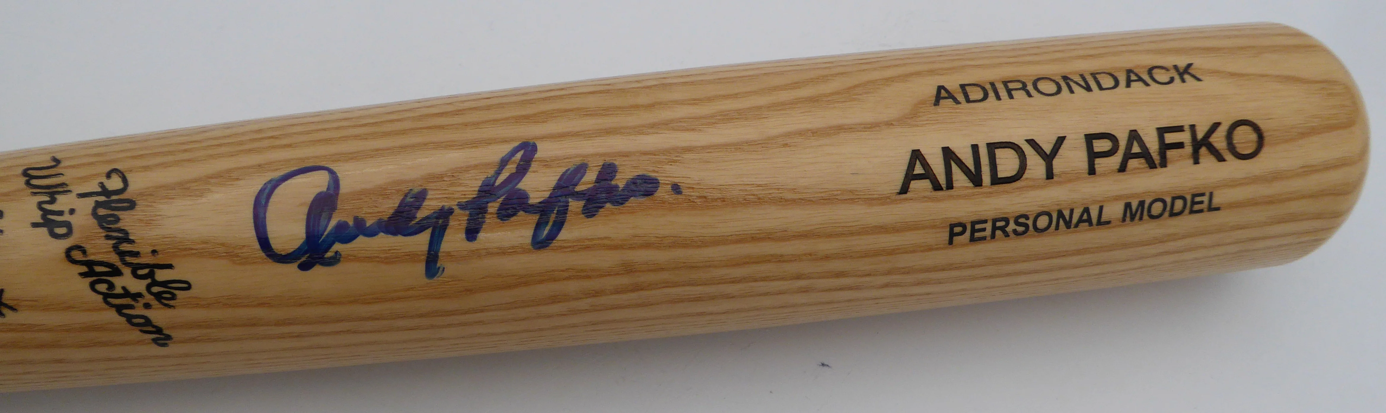 Andy Pafko Autographed Adirondack Bat Chicago Cubs Beckett BAS QR #BM00454 - Image 5