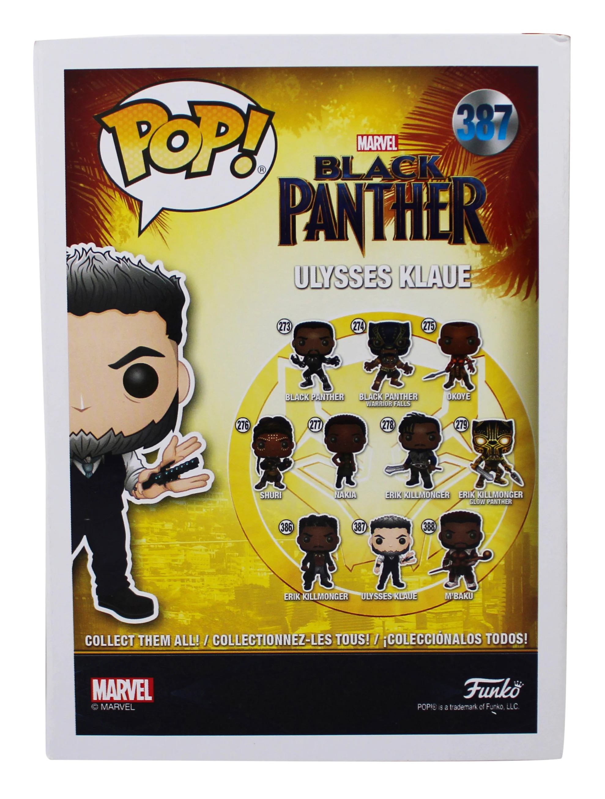 Andy Serkis Black Panther Signed Ulysses #387 Funko Pop Figure BAS #BT57762 - Image 5