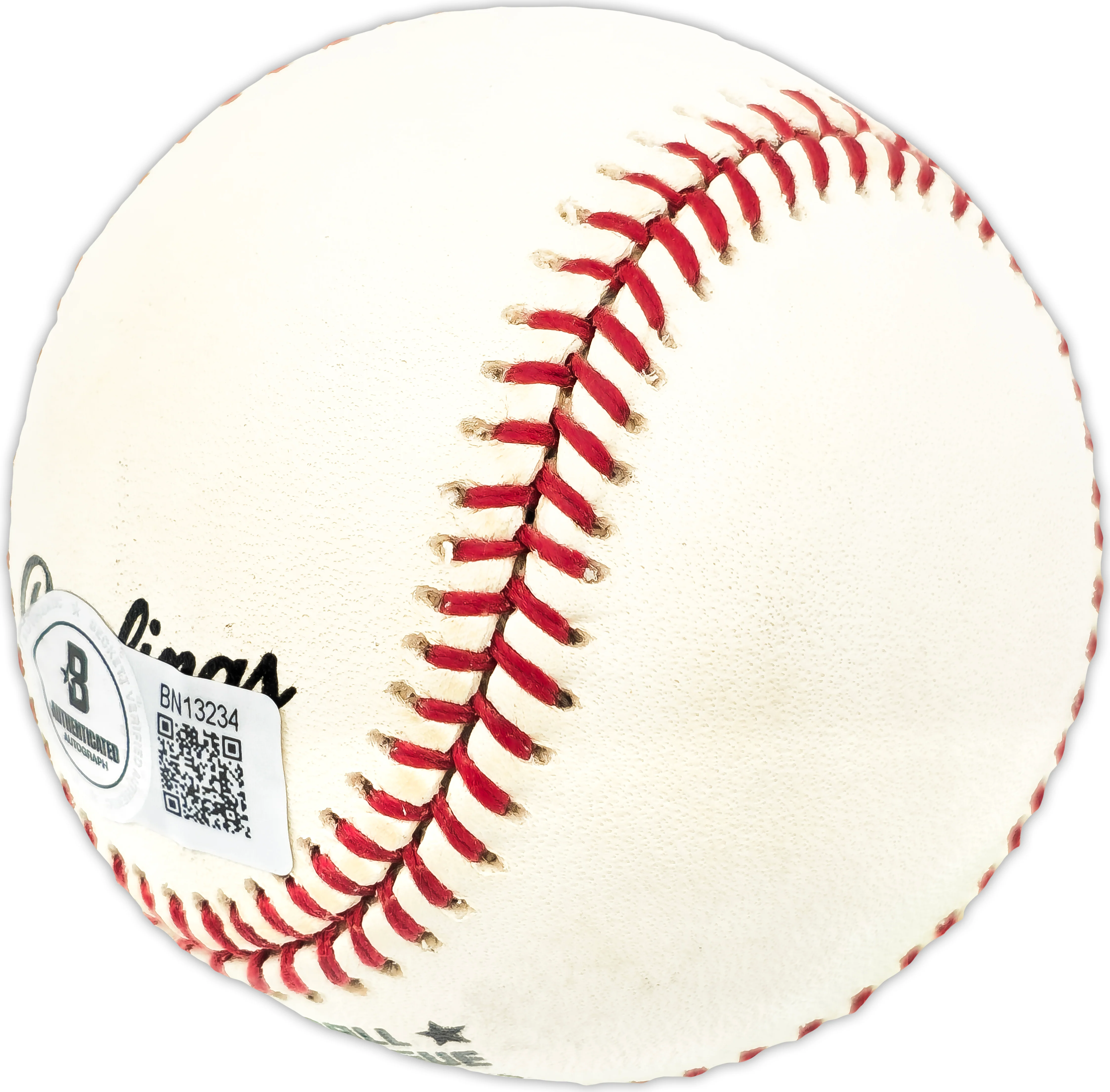 Angel Bravo Autographed Official NL Baseball Cincinnati Reds Beckett BAS QR #BN13234 - Image 3