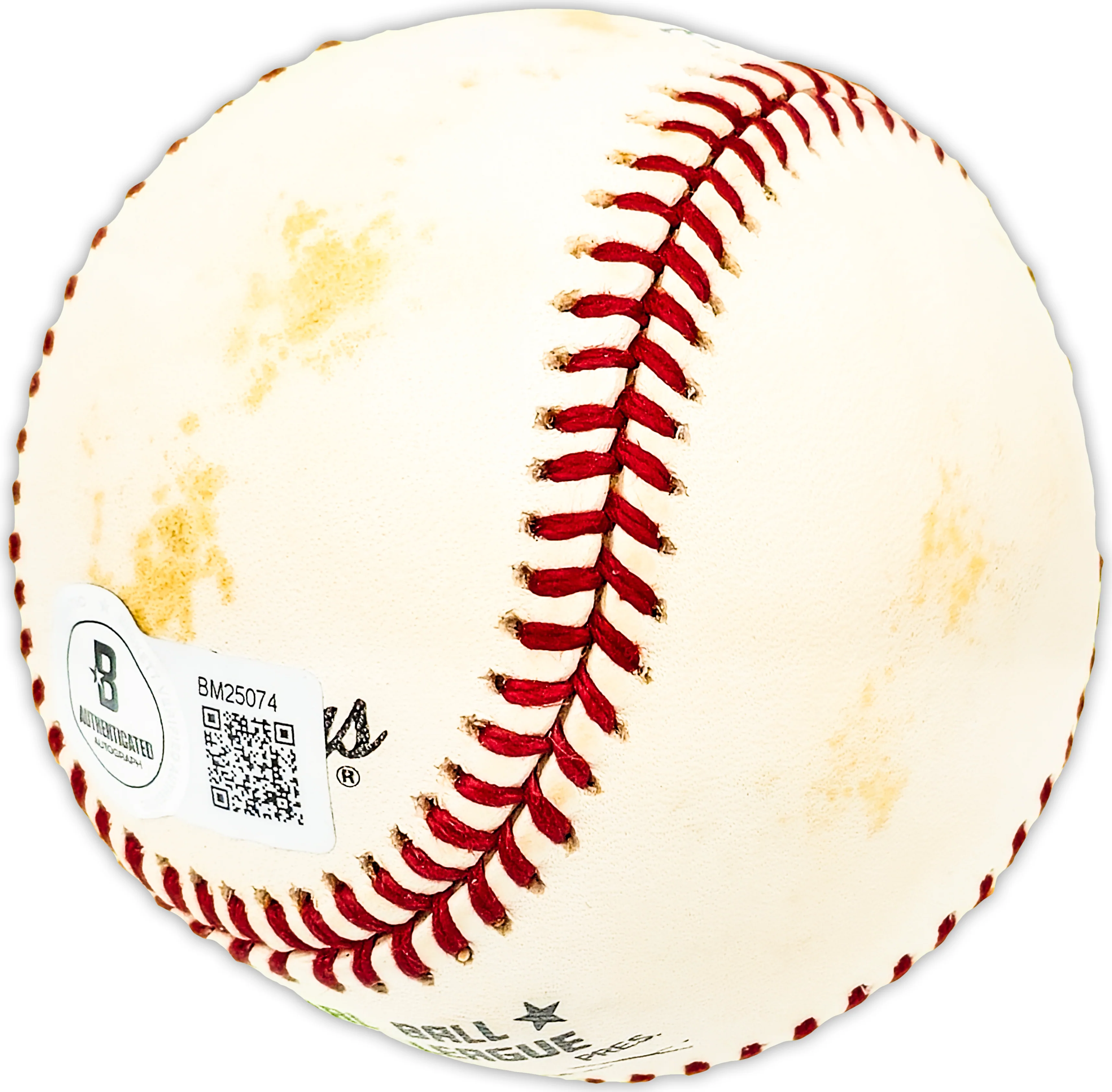Angelo Giuliani Autographed Official NL Baseball Brooklyn Dodgers "Brooklyn Dodgers 1940-41" Beckett BAS QR #BM25074 - Image 3