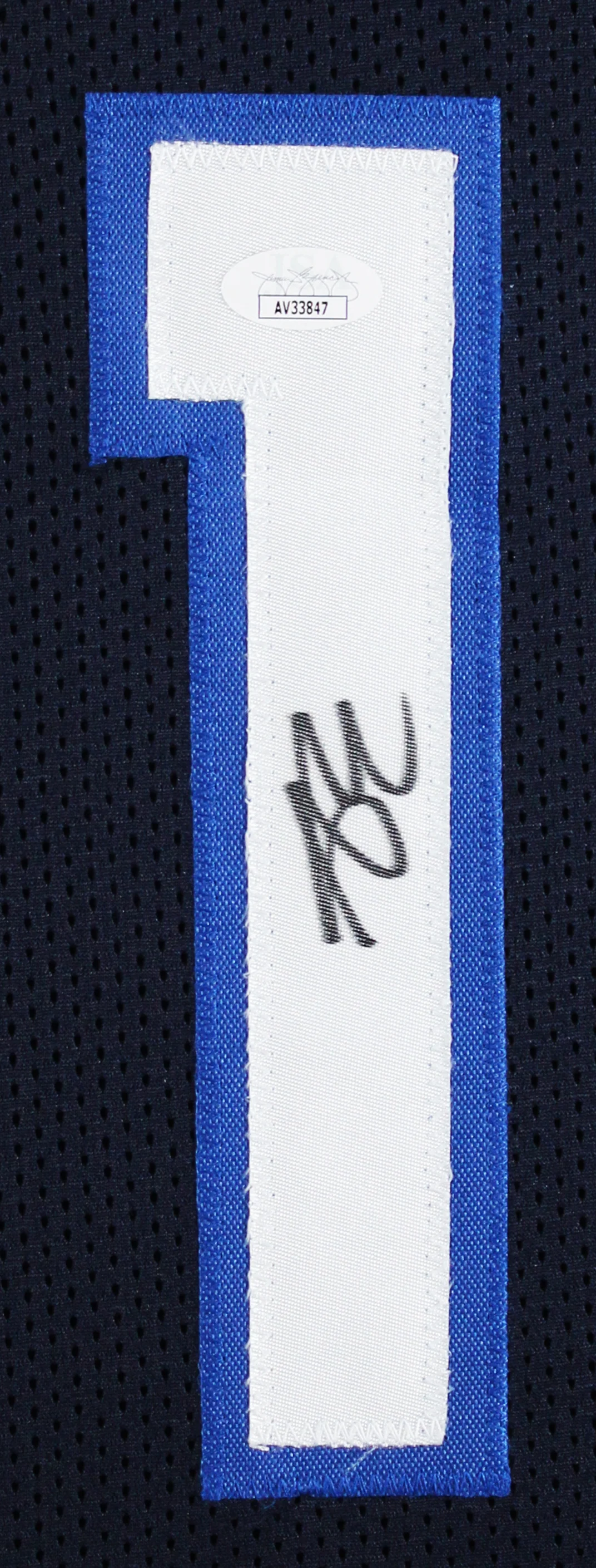 Anthony Edwards Authentic Signed Navy Blue Pro Style Framed Jersey JSA #AV33847 - Image 3