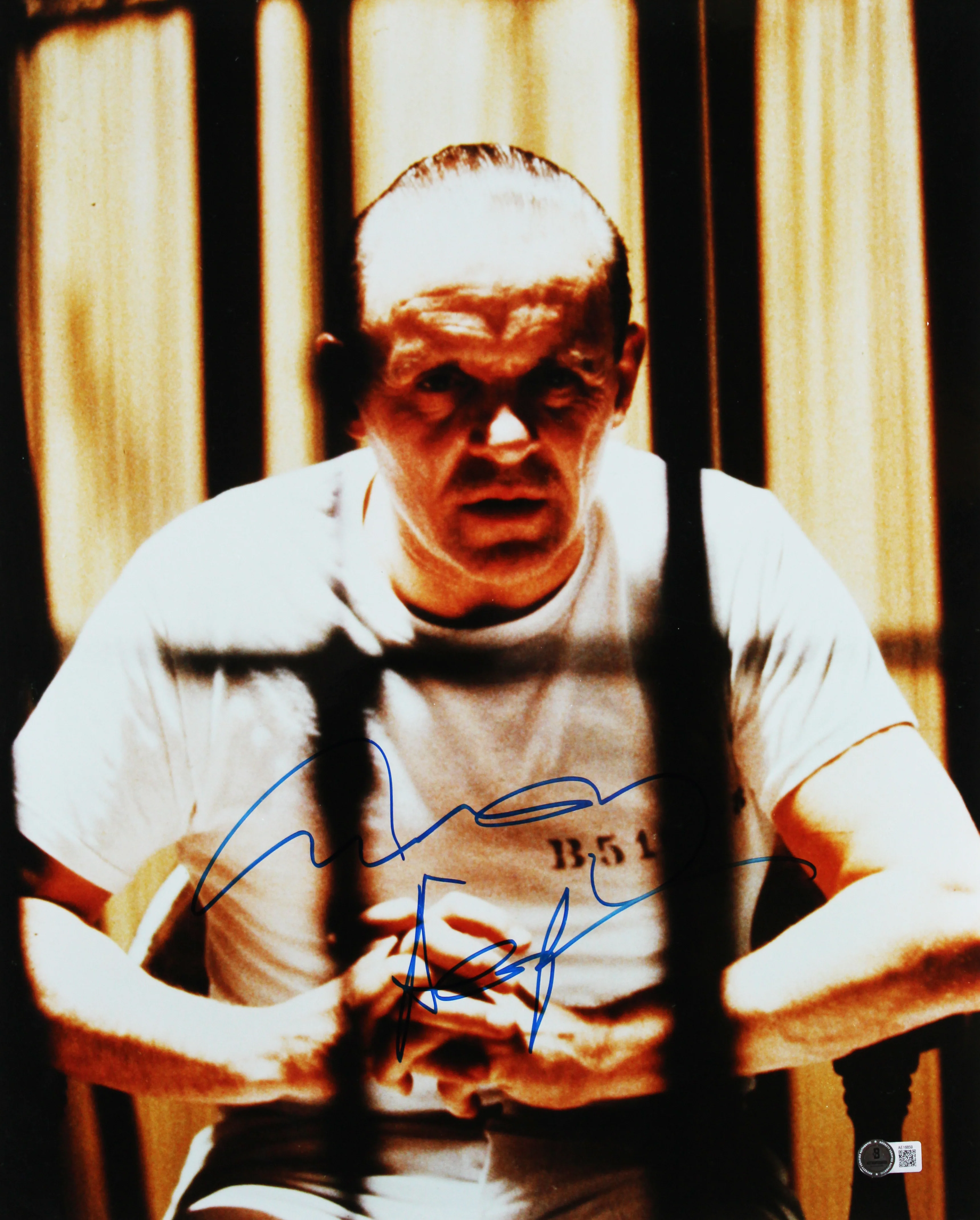 Anthony Hopkins The Silence of the Lambs Signed 16x20 Photo BAS #AE16859