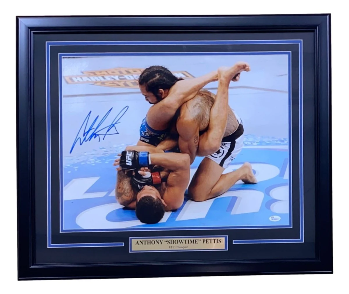Anthony Pettis Signed Framed 16x20 MMA Photo JSA - Image 6