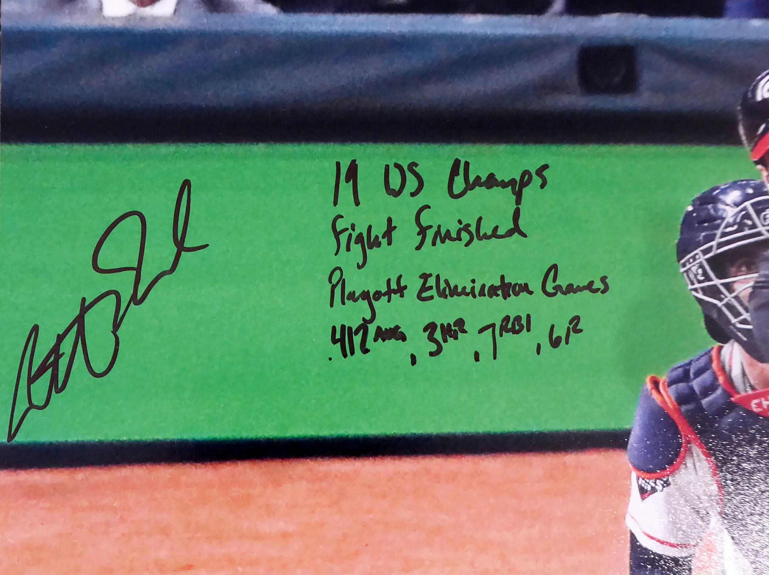 Anthony Rendon Autographed 16x20 Photo Washington Nationals With Stats #/19 MLB Holo Stock #194855 - Image 2