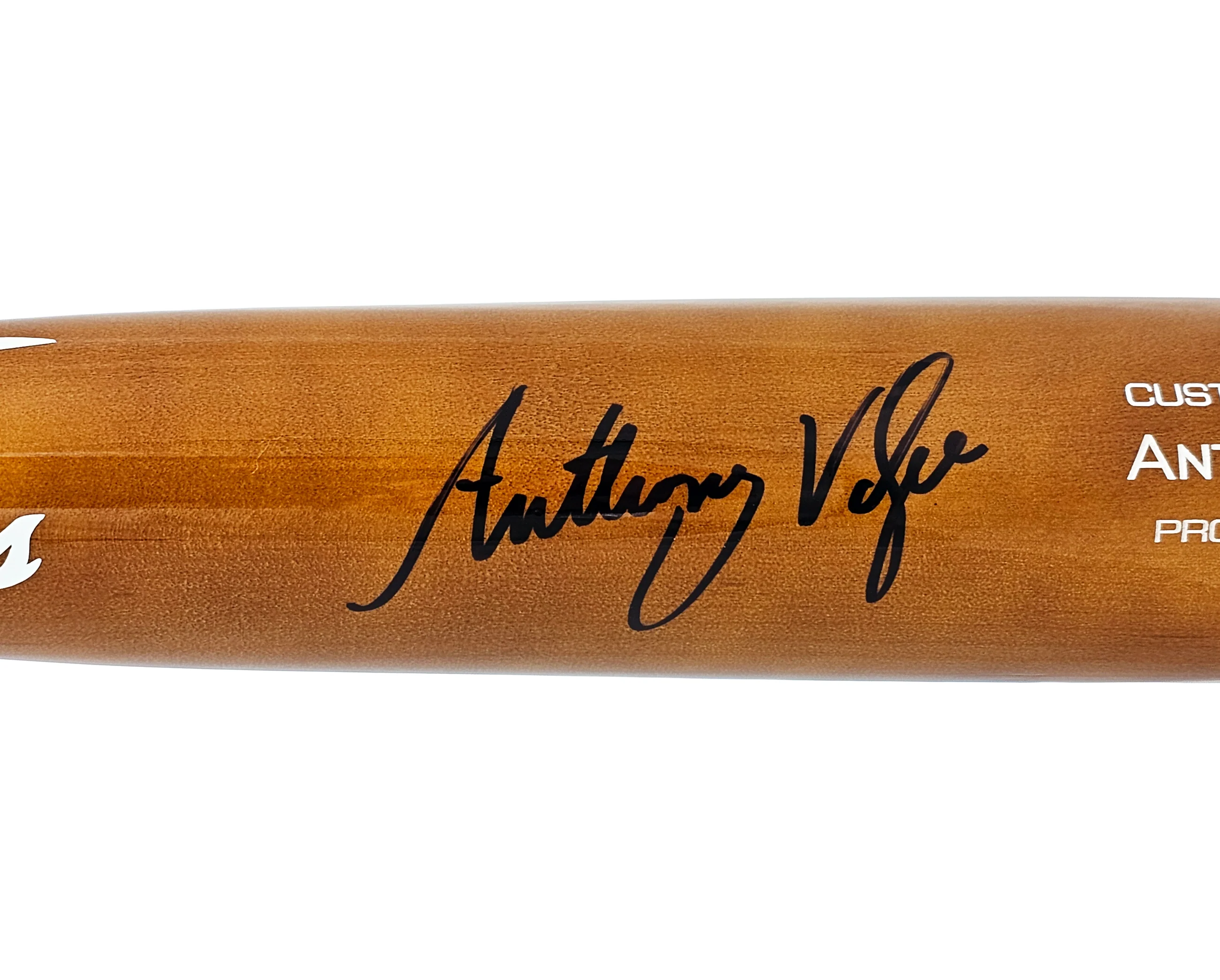 Anthony Volpe Autographed Brown Victus Player Model Bat New York Yankees Fanatics Holo Stock #219042 - Image 3