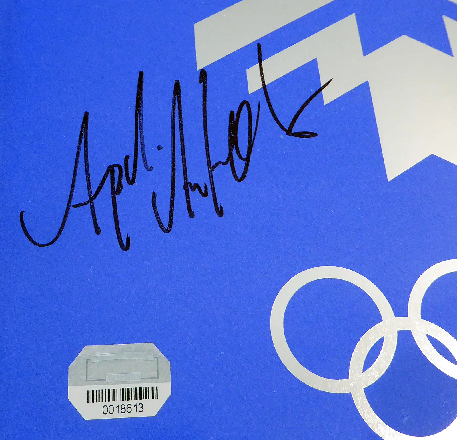 Apolo Ohno Autographed Official 2002 Winter Games Olympic Program Team USA Salt Lake City MM Holo #18613 - Image 2