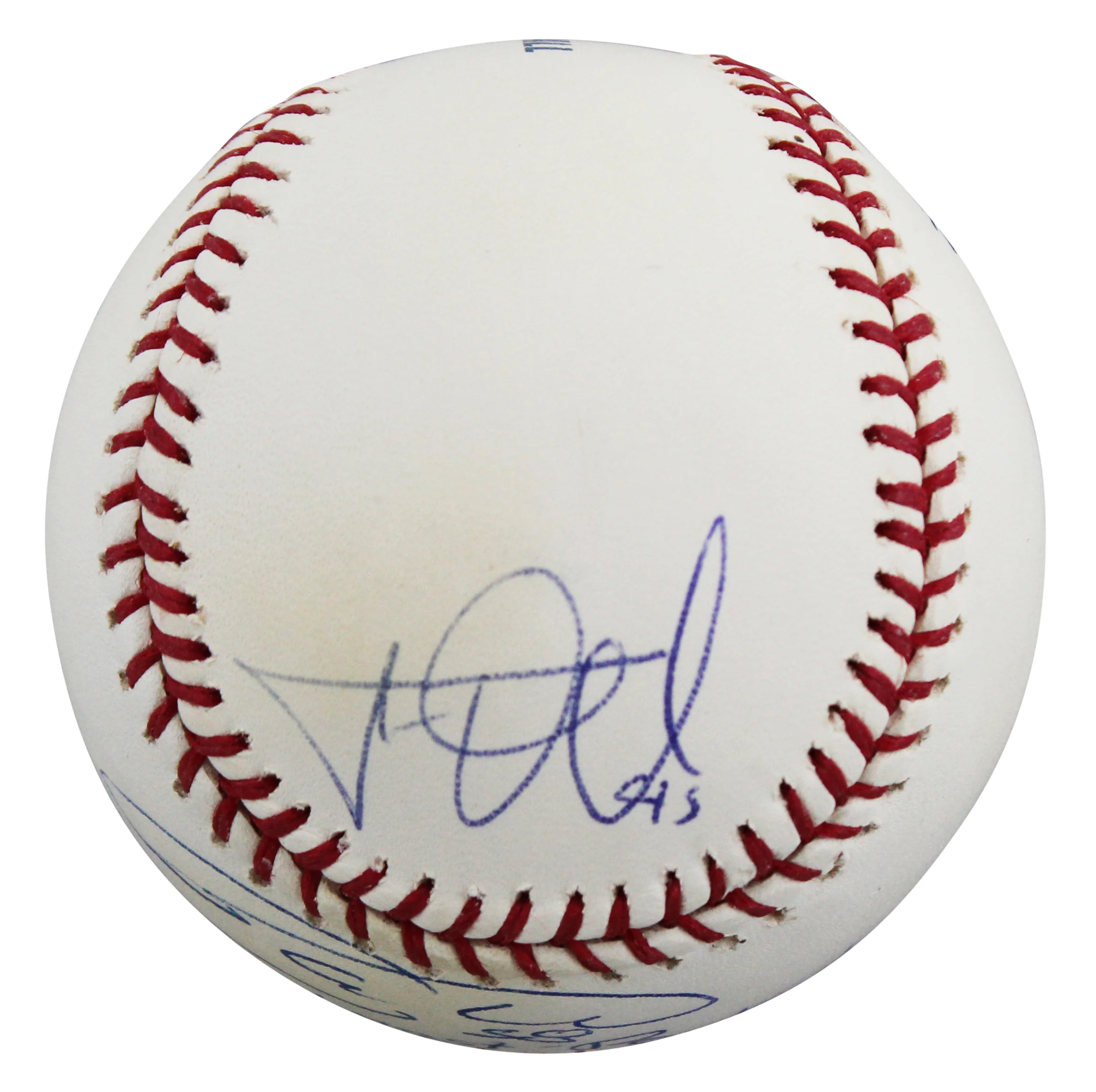 Armando Galarraga & Jason Donald "Almost Perfect" Signed Baseball BAS #BW20560 - Image 4