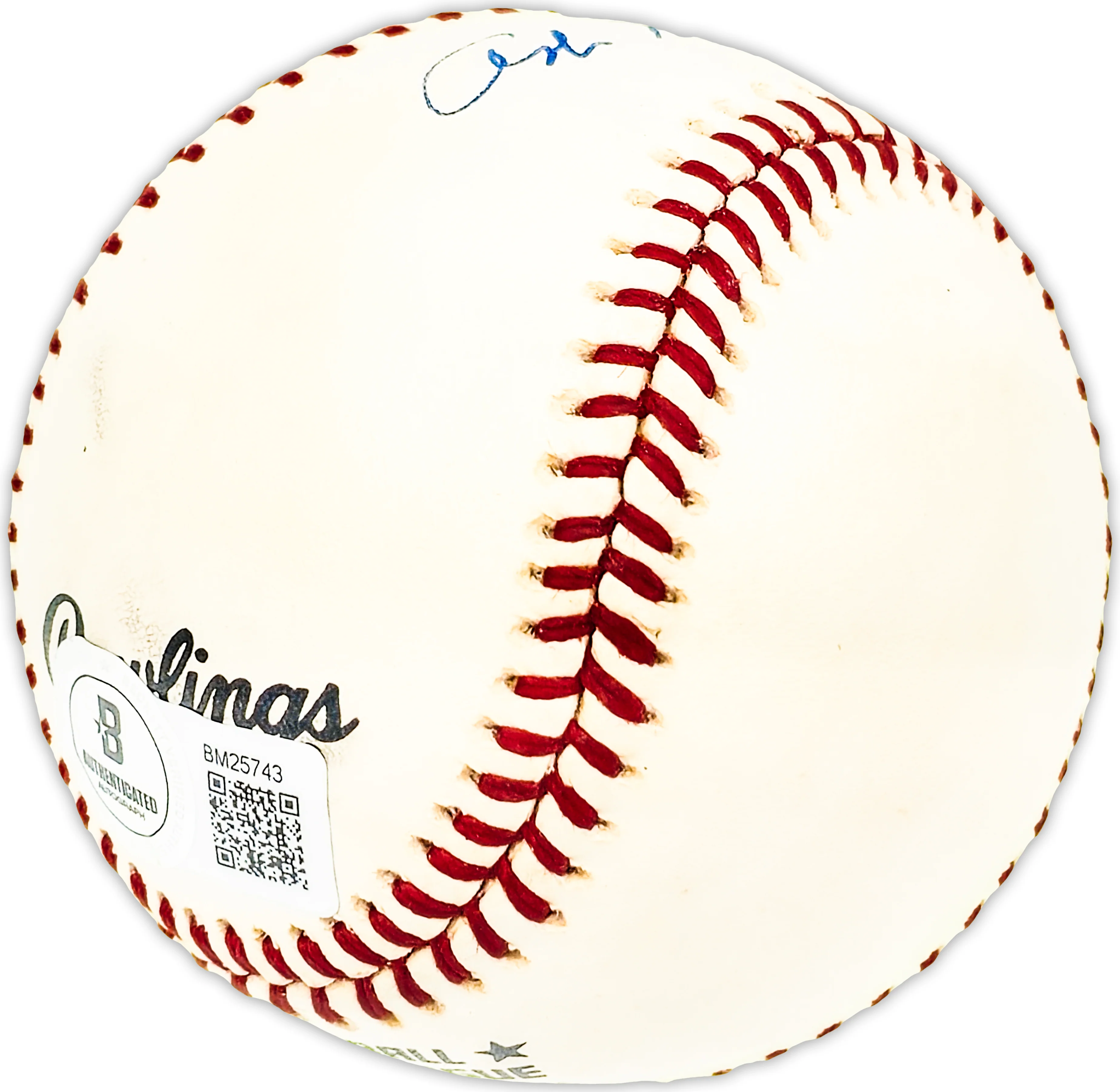 Art Mahan Autographed Official NL Baseball Philadelphia Phillies Beckett BAS QR #BM25743 - Image 3