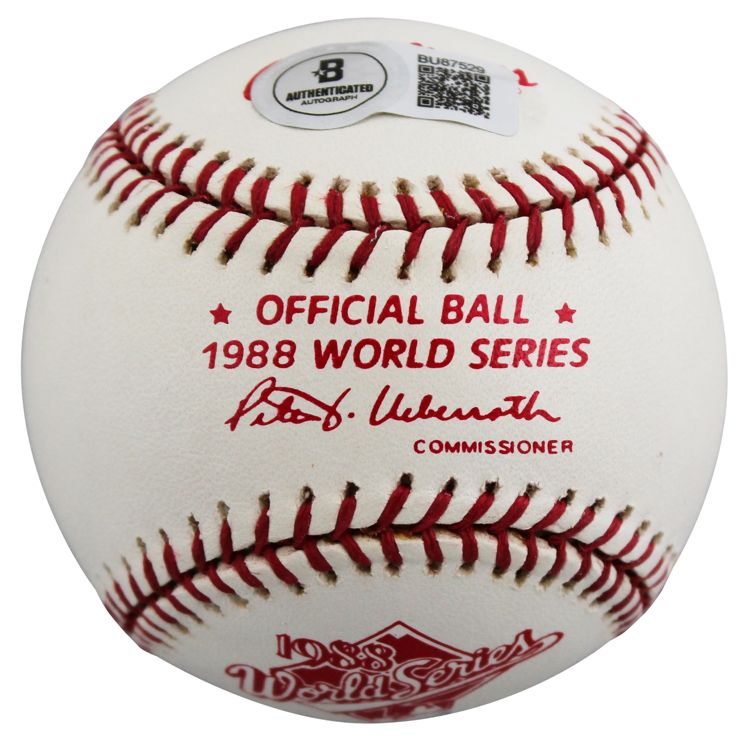 Athletics Jose Canseco Authentic Signed 1988 WS Logo OML Baseball BAS #BU87529 - Image 8