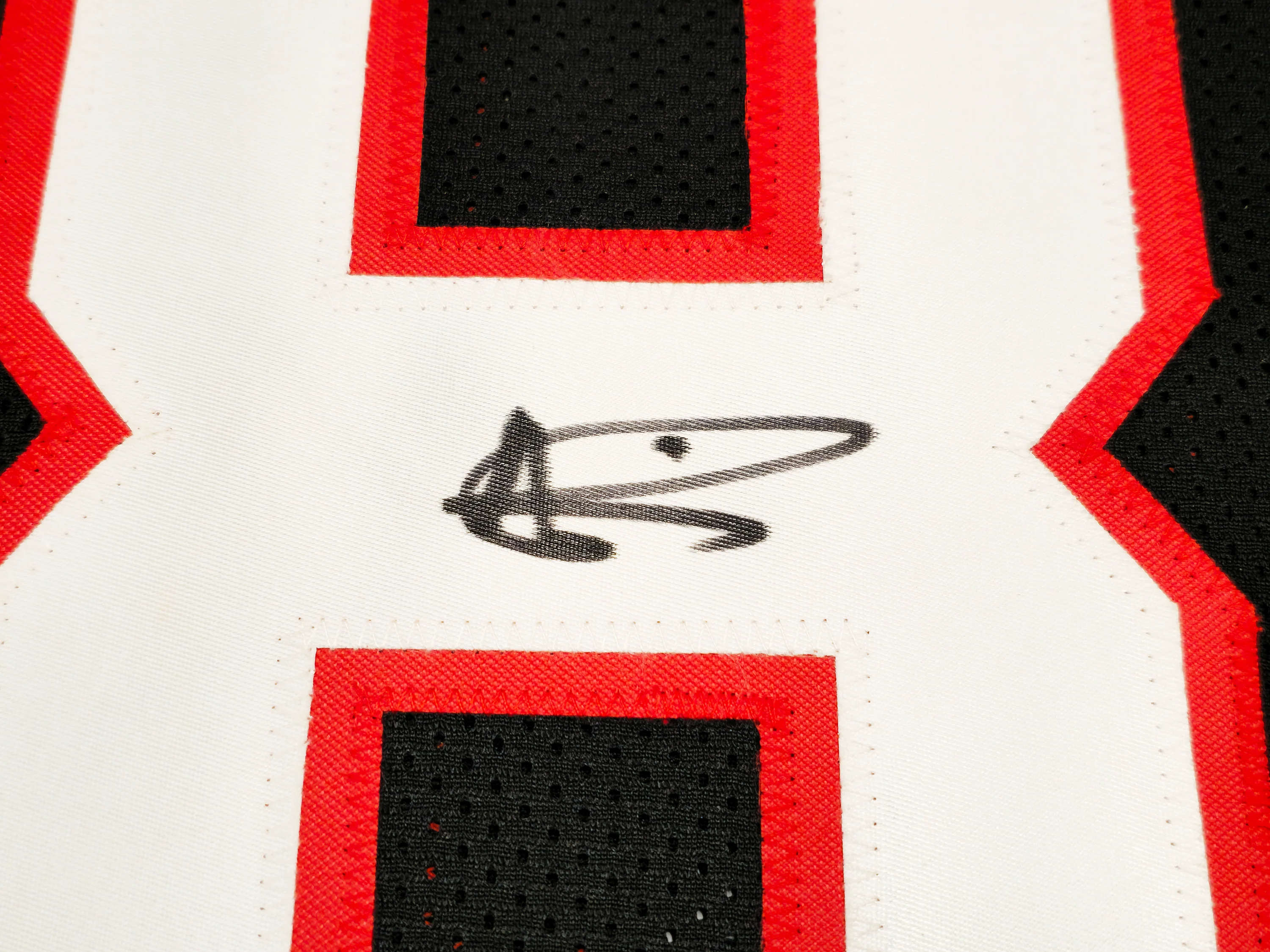 Atlanta Falcons Andre Rison Autographed Black Jersey "84 TD" JSA Stock #233378 - Image 4