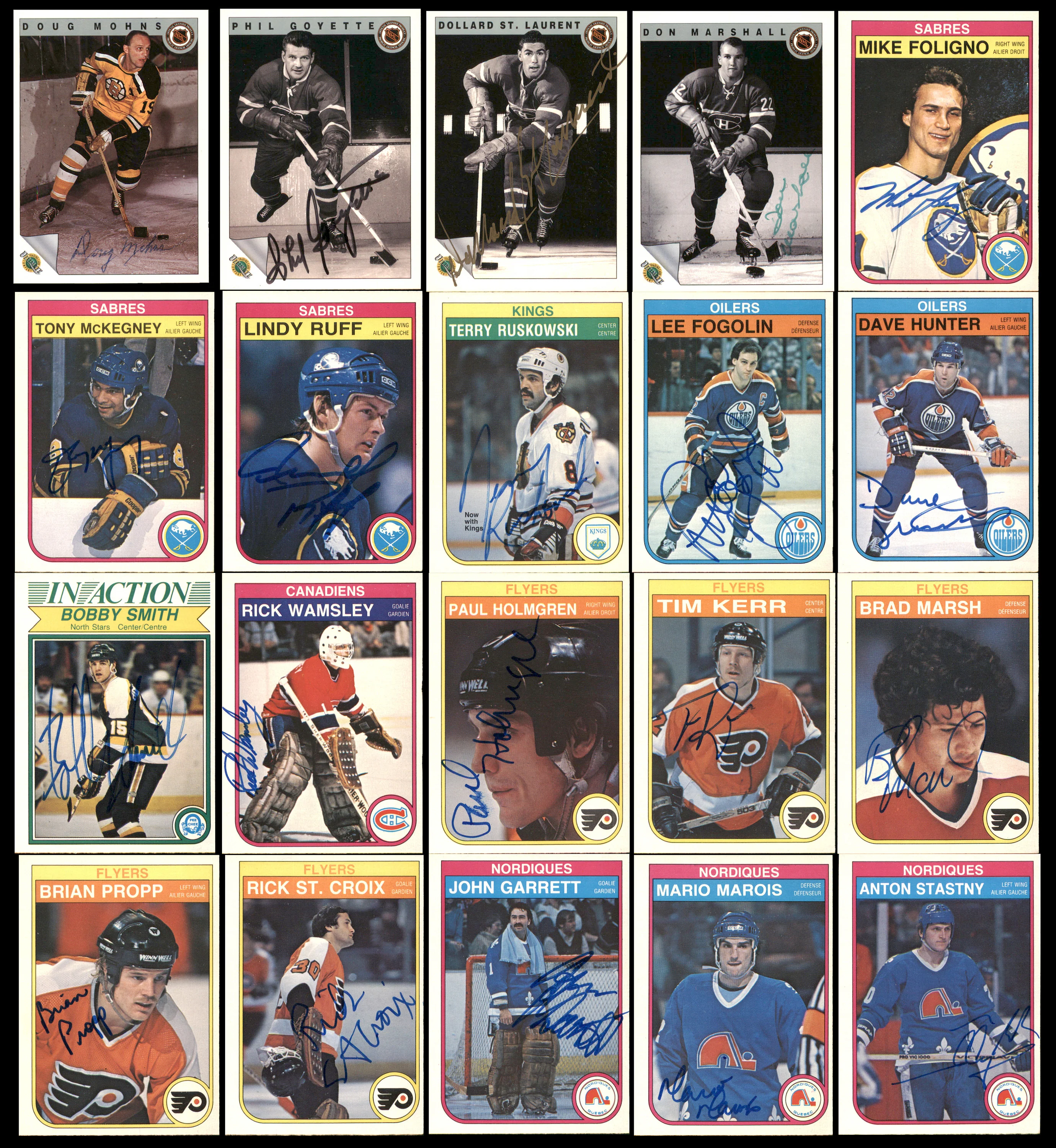 Autographed Hockey Cards (128 Count Lot) SKU #257906 - Image 3
