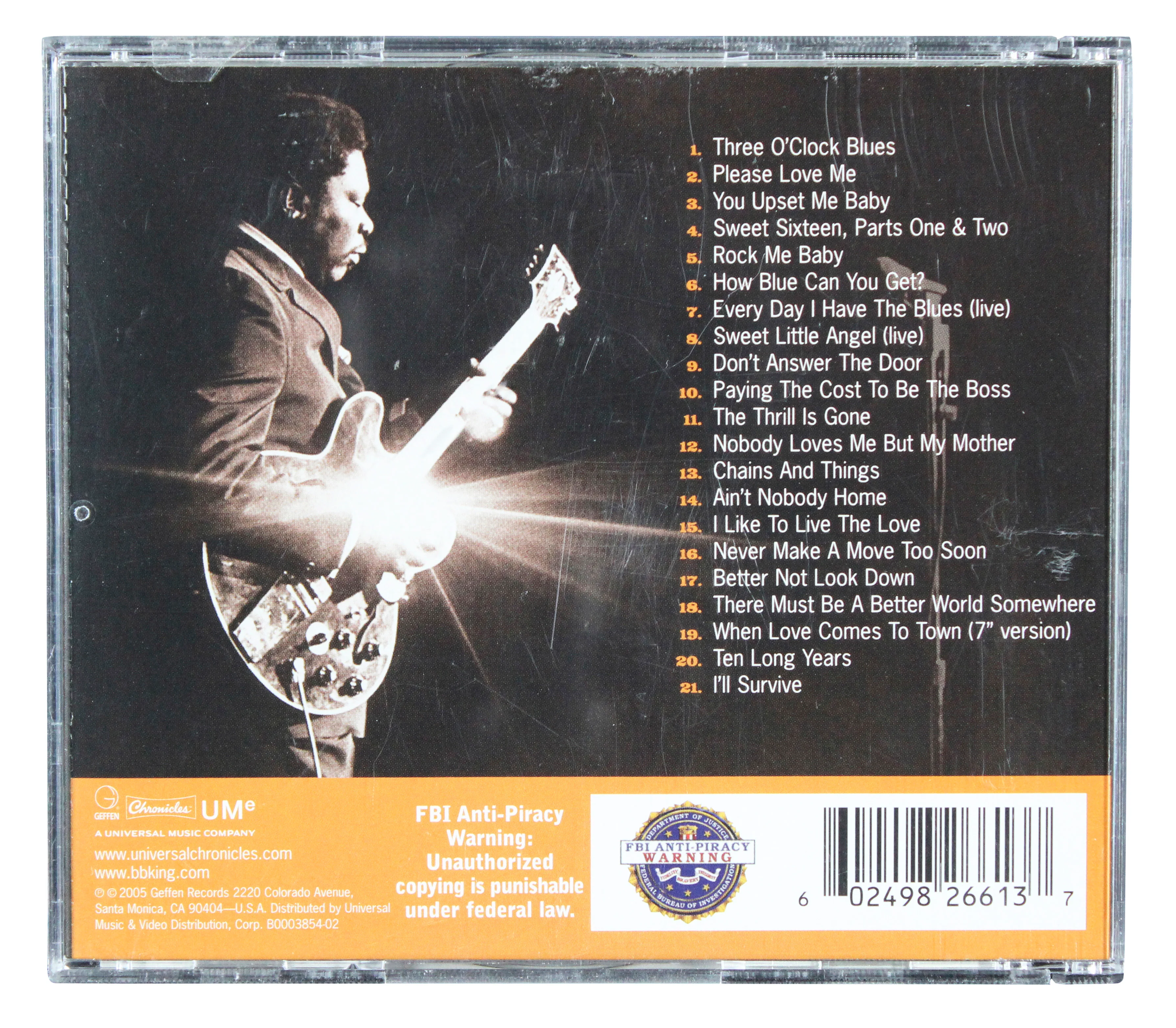 B.B. King Authentic Signed The Ultimate Collection CD Booklet JSA #CL51511 - Image 5