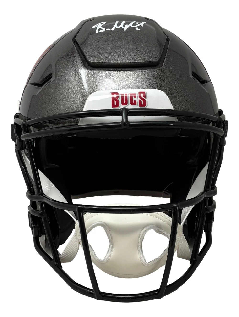 Baker Mayfield Signed Tampa Bay Buccaneers FS Authentic SpeedFlex Helmet BAS - Image 4
