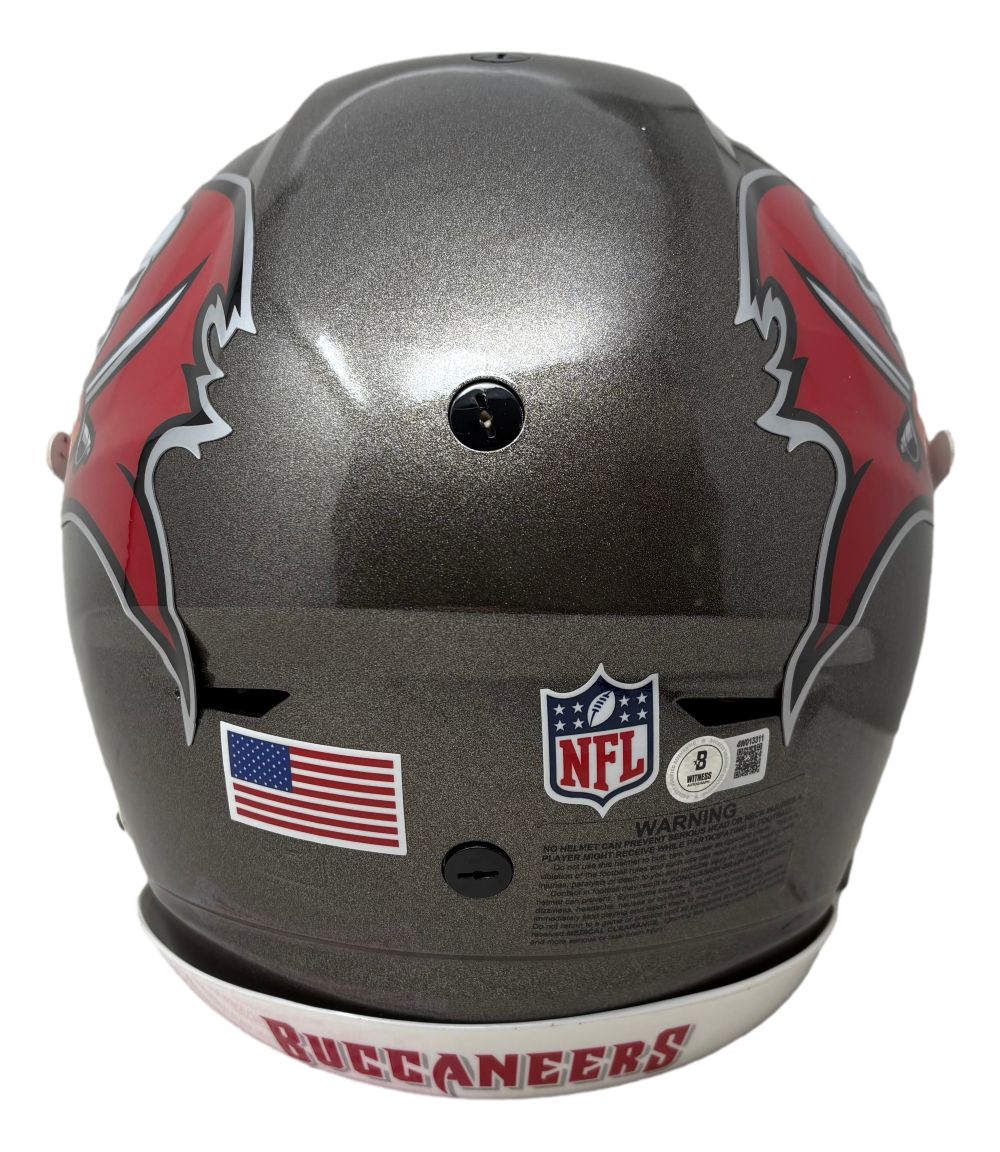 Baker Mayfield Signed Tampa Bay Buccaneers FS Authentic SpeedFlex Helmet BAS - Image 6