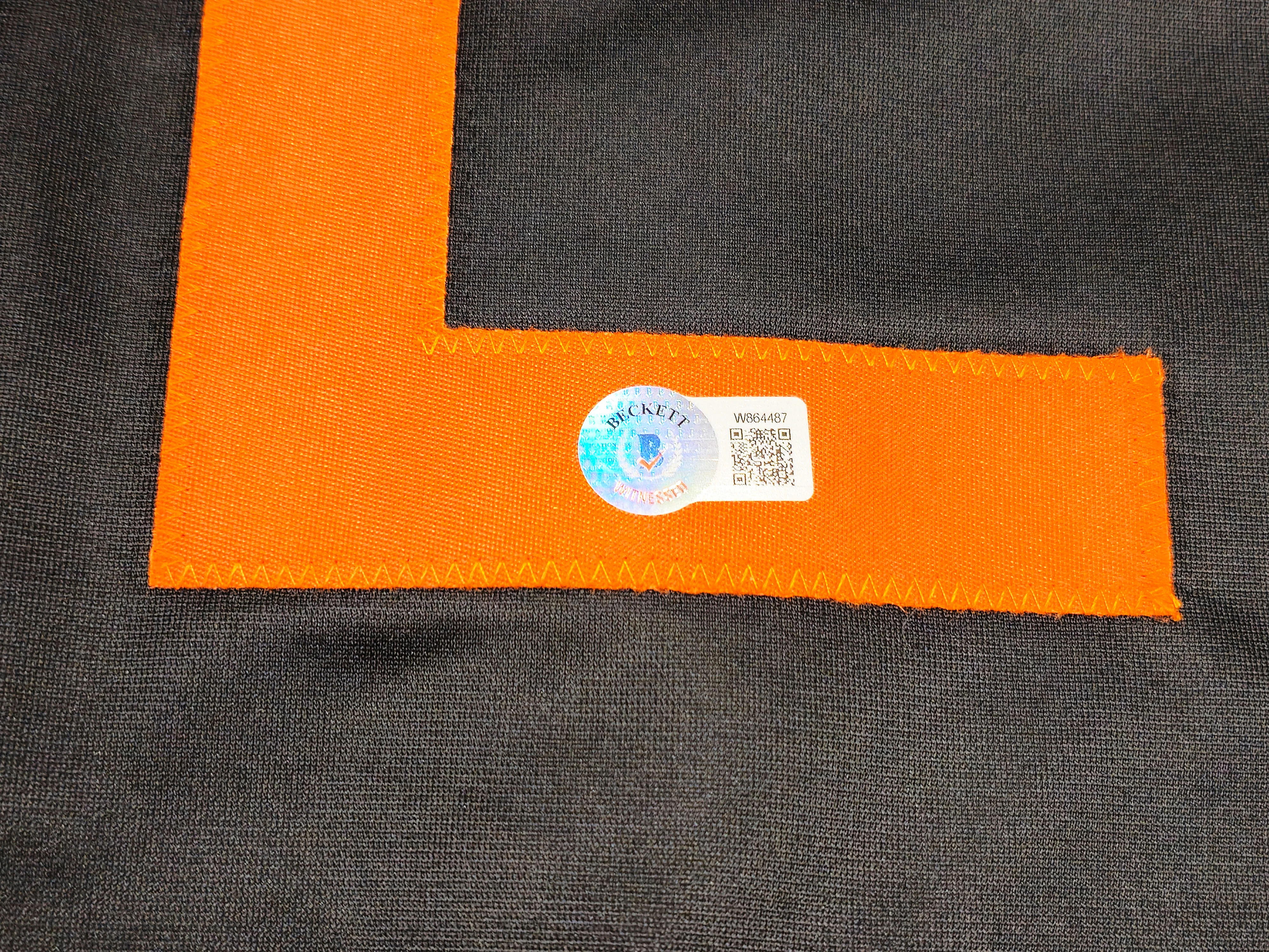 Baltimore Orioles Gunnar Henderson Autographed Black Jersey Beckett BAS Witness Stock #238793 - Image 5