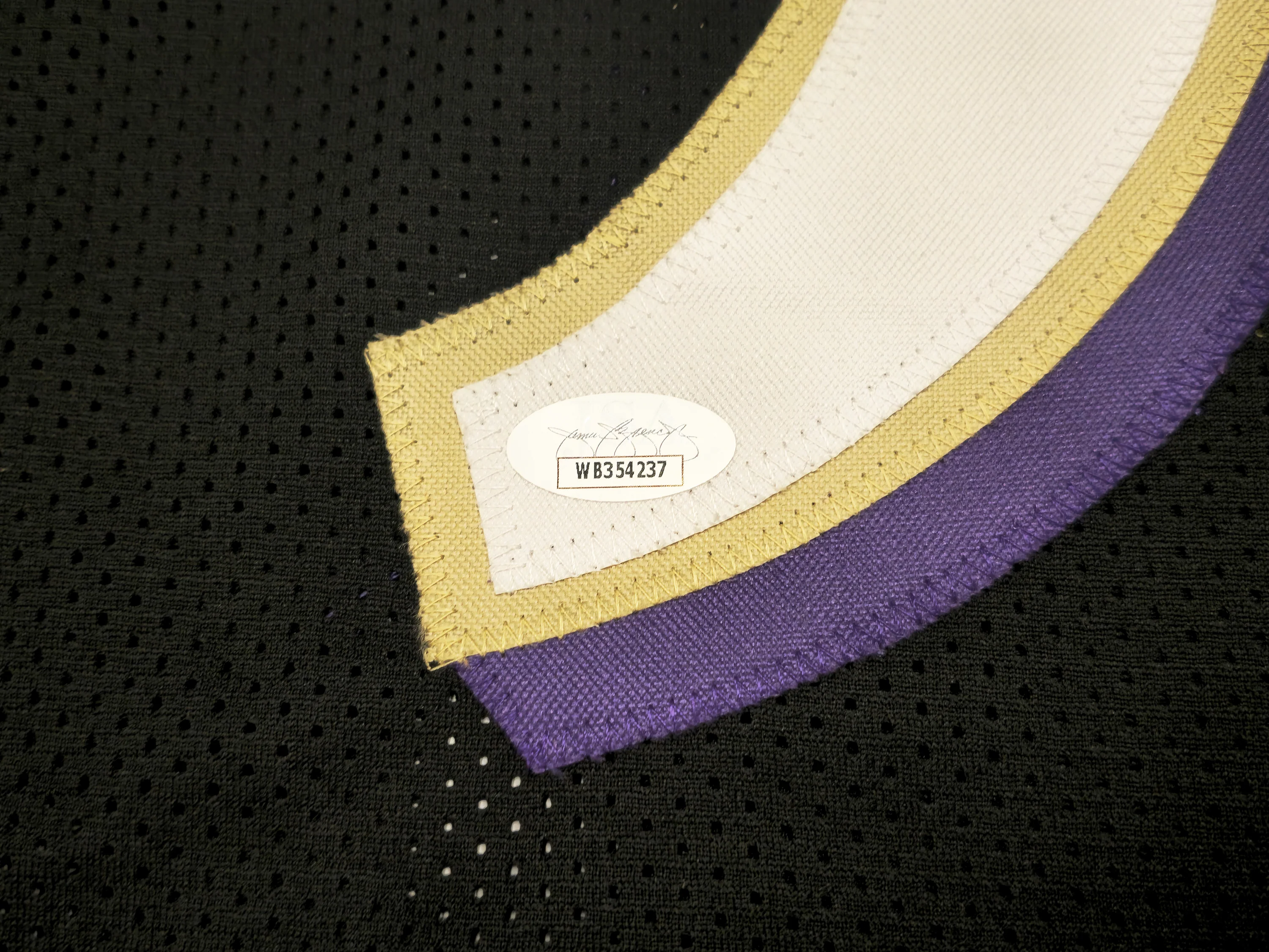 Baltimore Ravens Justin Tucker Autographed Black Jersey JSA Stock #232736 - Image 5