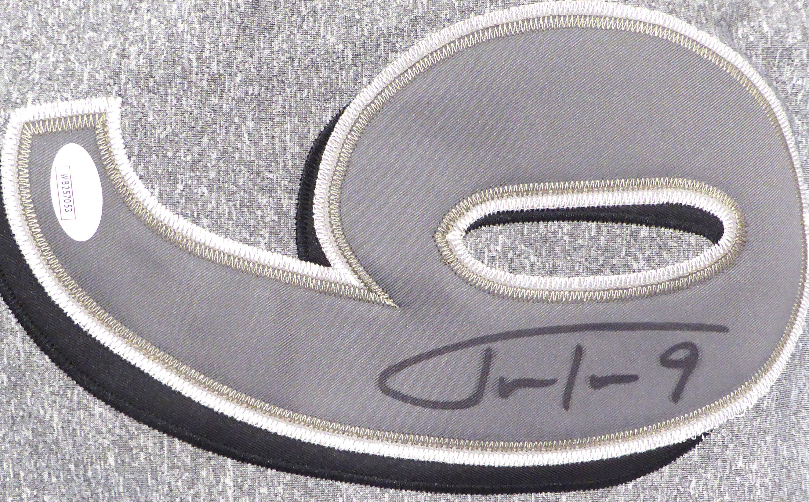 Baltimore Ravens Justin Tucker Autographed Gray Nike Jersey JSA #B257053 - Image 3