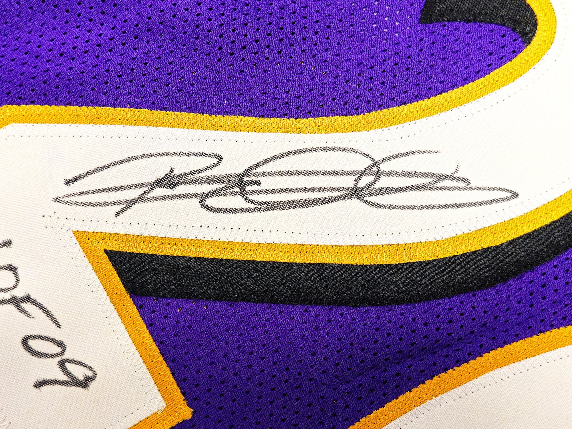 Baltimore Ravens Rod Woodson Autographed Purple Jersey "HOF 09" Beckett BAS Witness Stock #230053 - Image 4