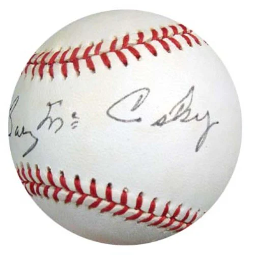 Barney McCosky Autographed Official NL Baseball Detroit Tigers, Oakland A's PSA/DNA #P72213 - Image 2