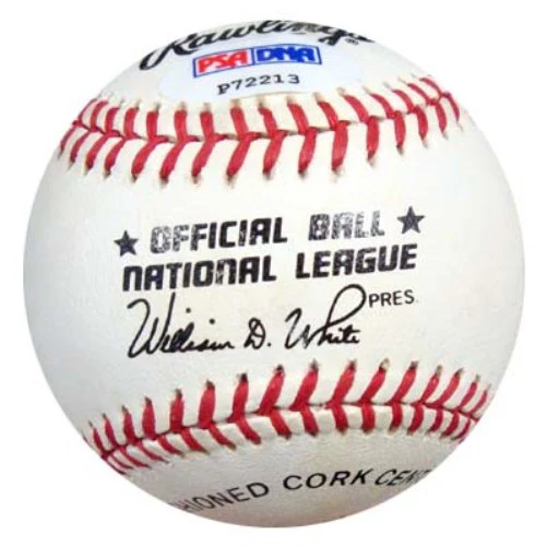 Barney McCosky Autographed Official NL Baseball Detroit Tigers, Oakland A's PSA/DNA #P72213 - Image 3