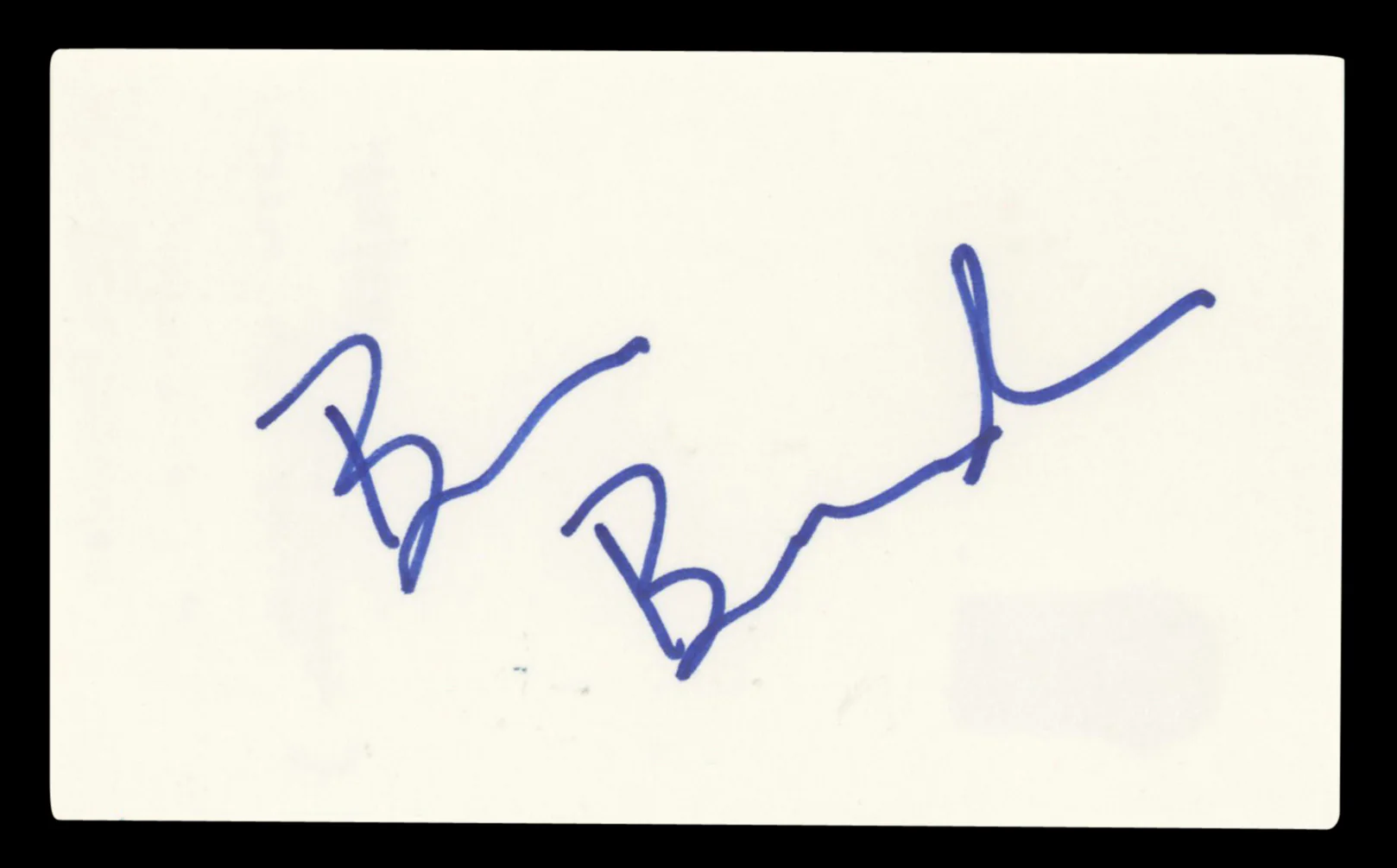Ben Browder Farscape Authentic Signed 3x5 Index Card Autographed BAS #BV03462 - Image 2