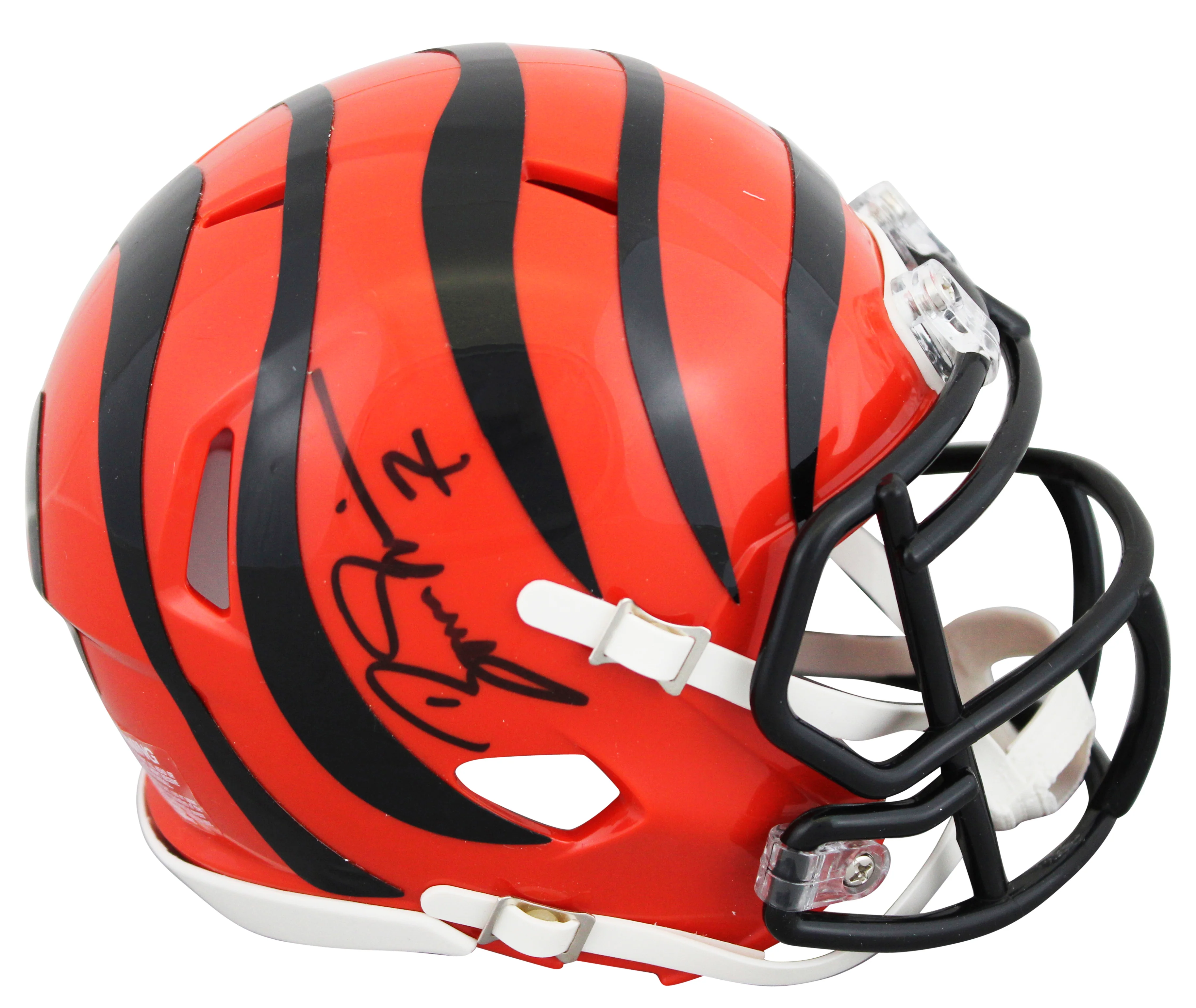 Bengals Boomer Esiason Authentic Signed Speed Mini Helmet Autographed BAS