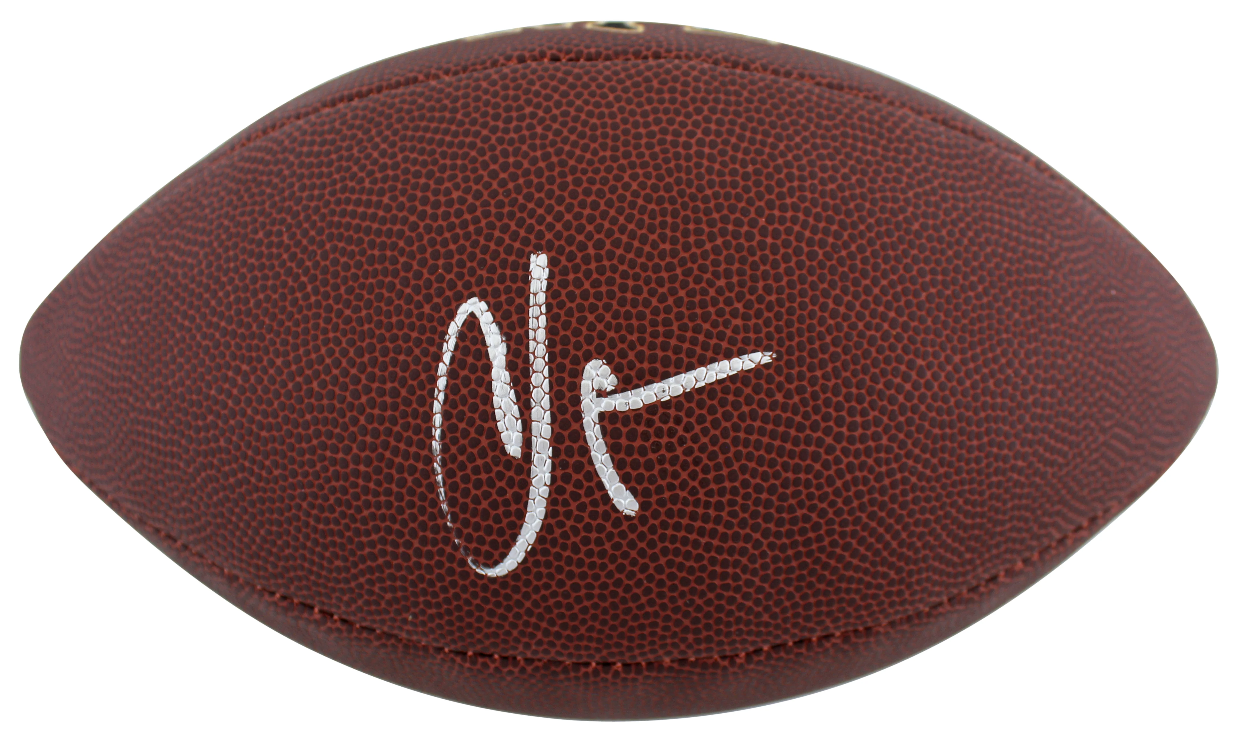 Bengals Chad Johnson Signed Wilson Super Grip Football W/ Case BAS Witnessed - Image 4