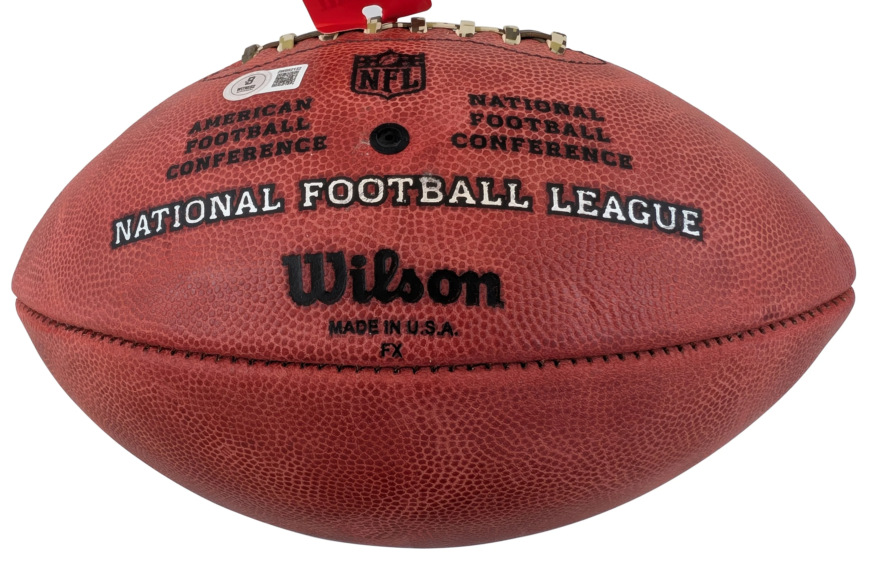 Bengals Ja'Marr Chase Signed Wilson "Duke" Team Showcase Football W/ Case BAS W - Image 6