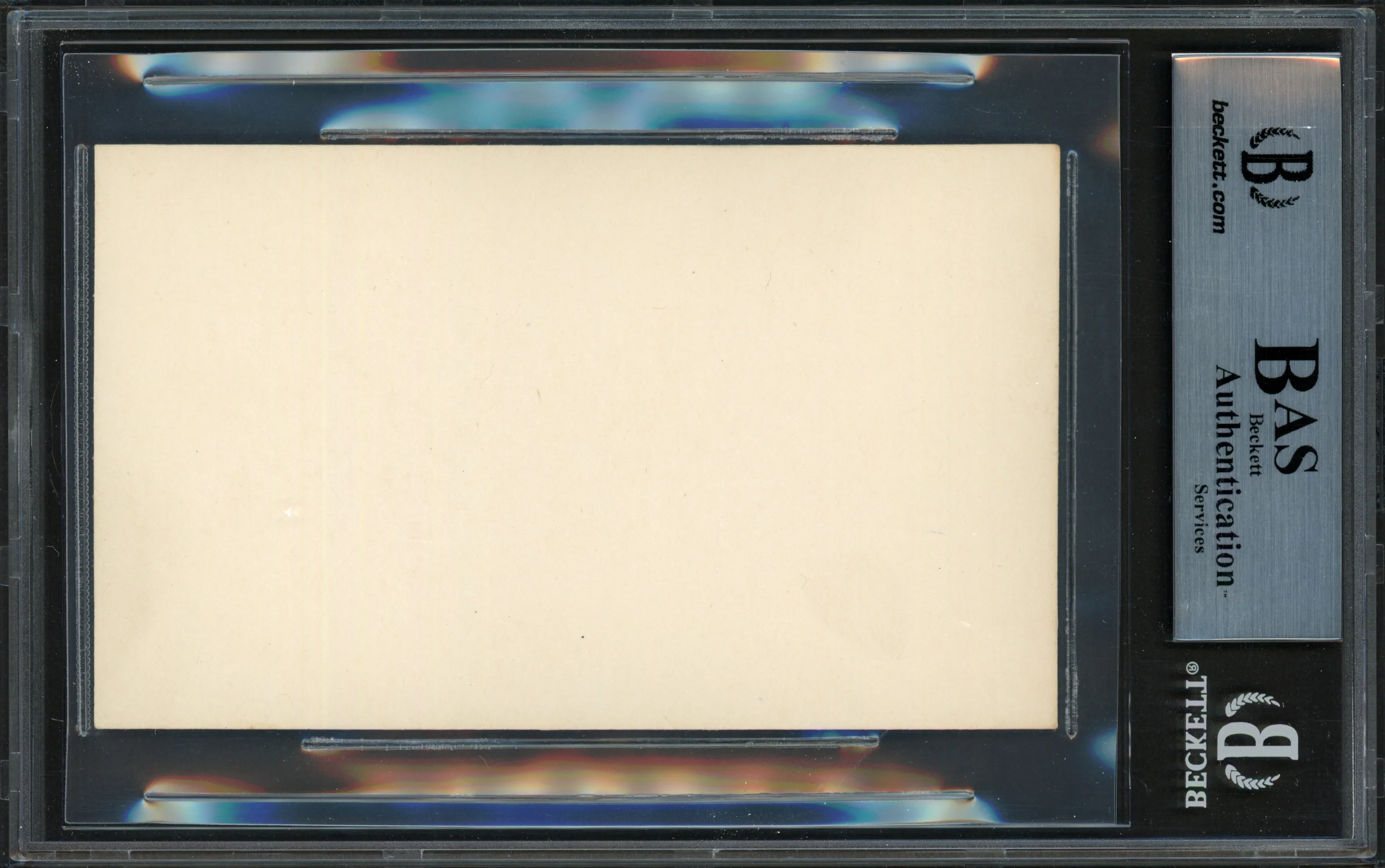 Benny Bengough Autographed 3x5 Index Card New York Yankees Beckett BAS #14066552 - Image 2