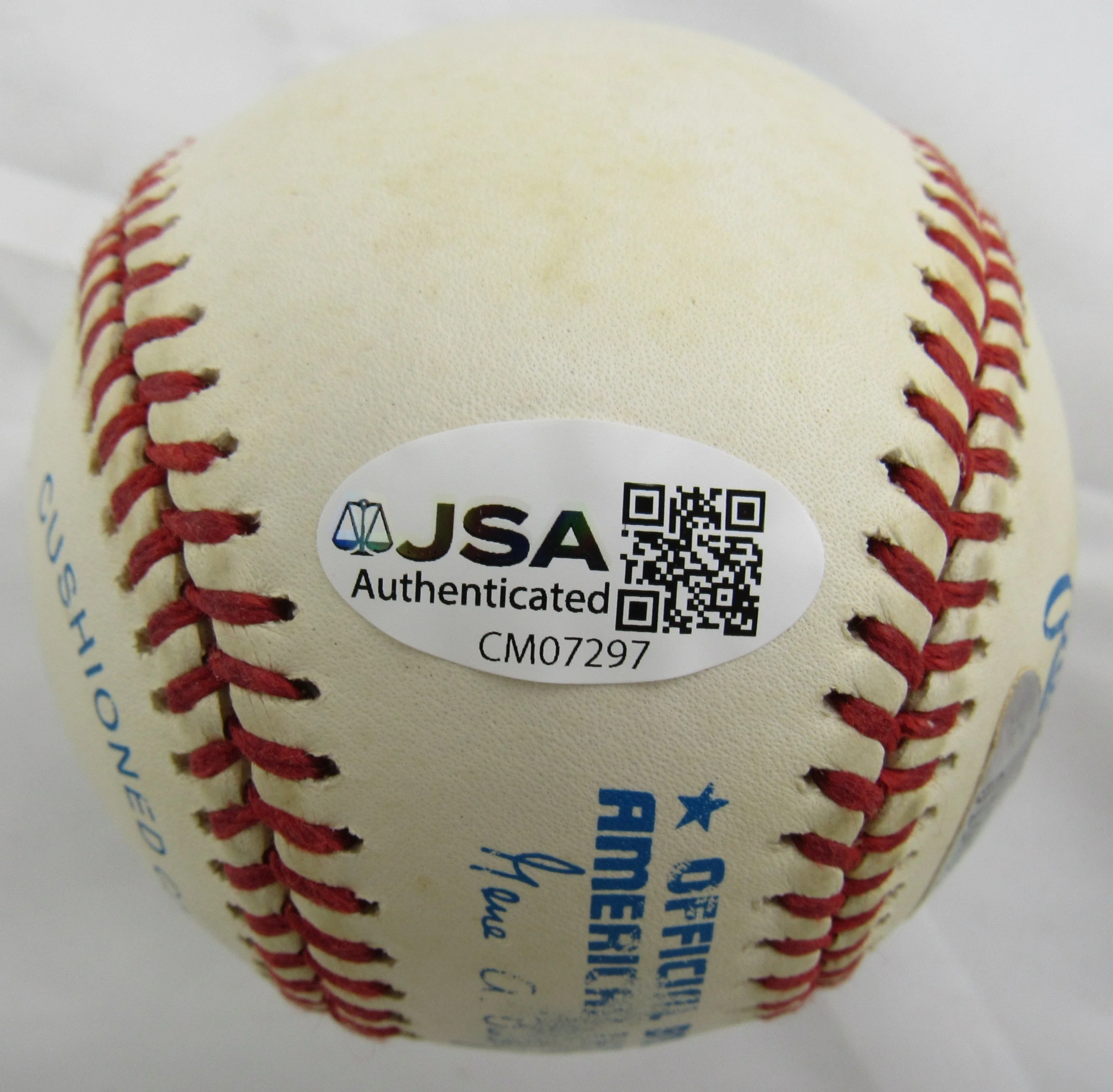 Al Rosen Signed Auto Rawlings Baseball JSA CM07297 w/1953 AL MVP Inscription - Image 5