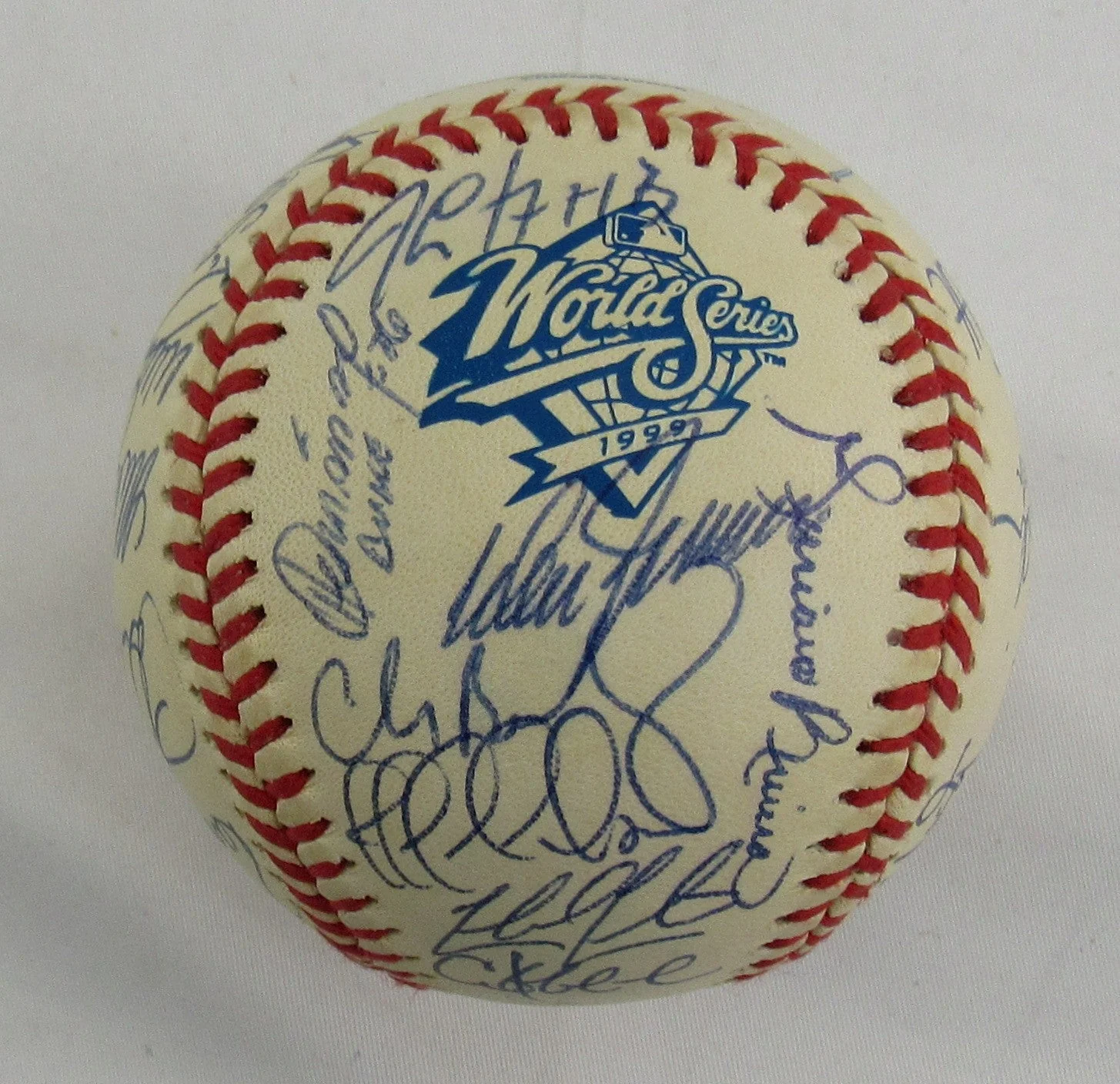 1999 New York Yankess Team Signed Rawlings Baseball PSA/DNA LOA B85569 Derek Jeter - Image 4