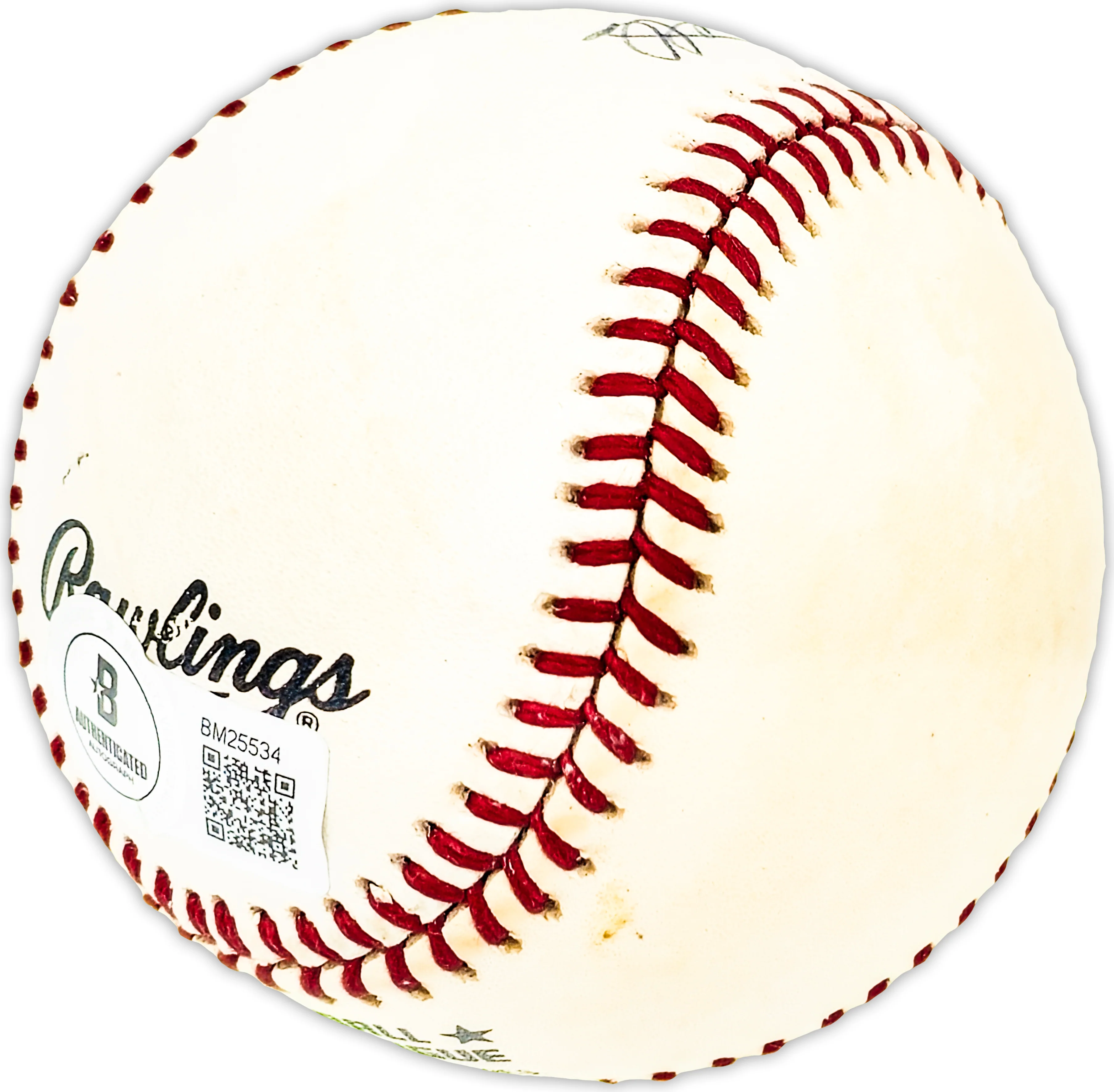 Bill Antonelli Autographed Official NL Baseball Brooklyn Dodgers Beckett BAS QR #BM25534 - Image 3