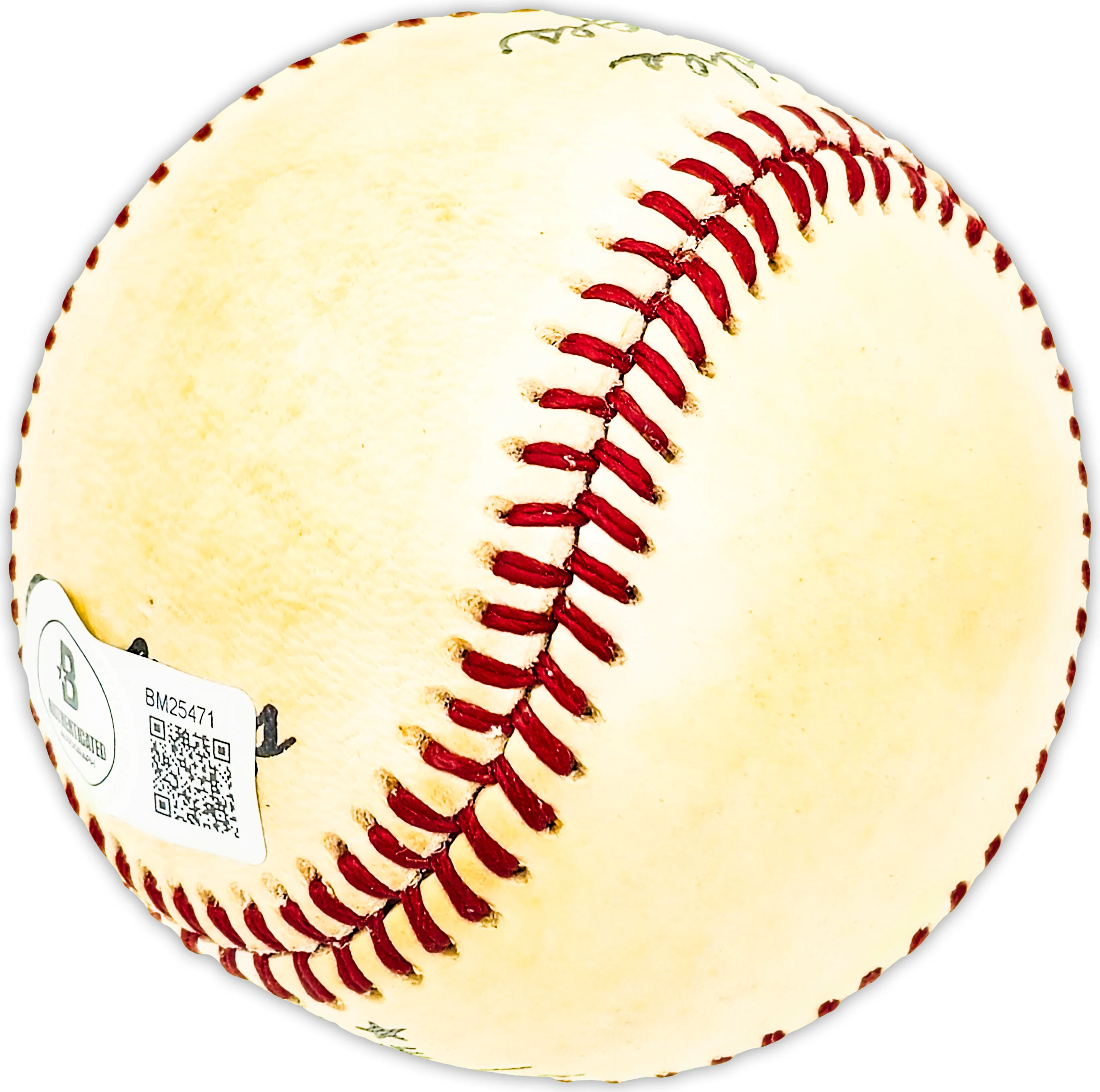 Bill Jurges Autographed Official NL Baseball Chicago Cubs "Best Wishes" Beckett BAS QR #BM25471 - Image 3