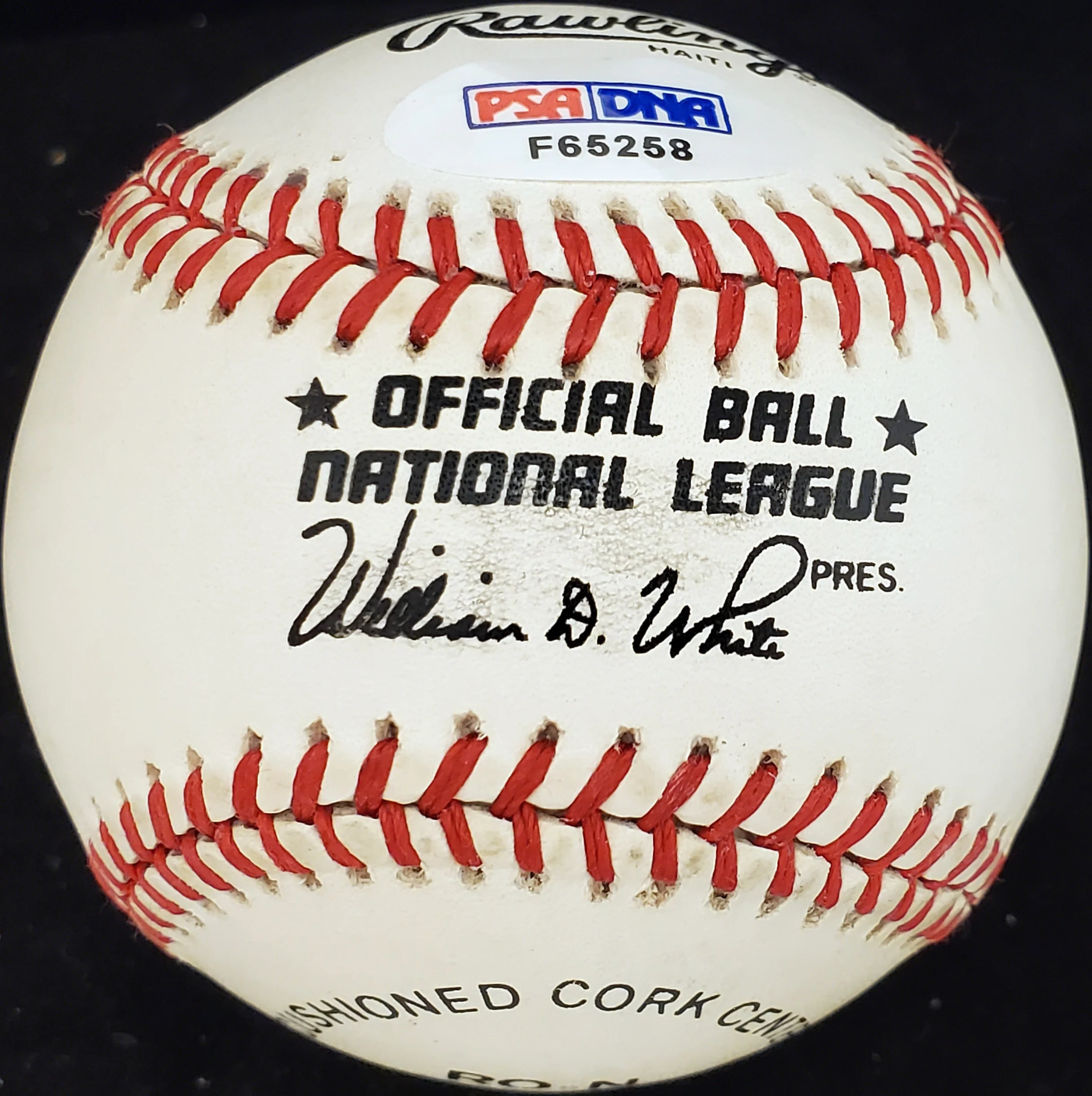 Bill Jurges Autographed Official NL Baseball Chicago Cubs, New York Giants PSA/DNA #F65258 - Image 2