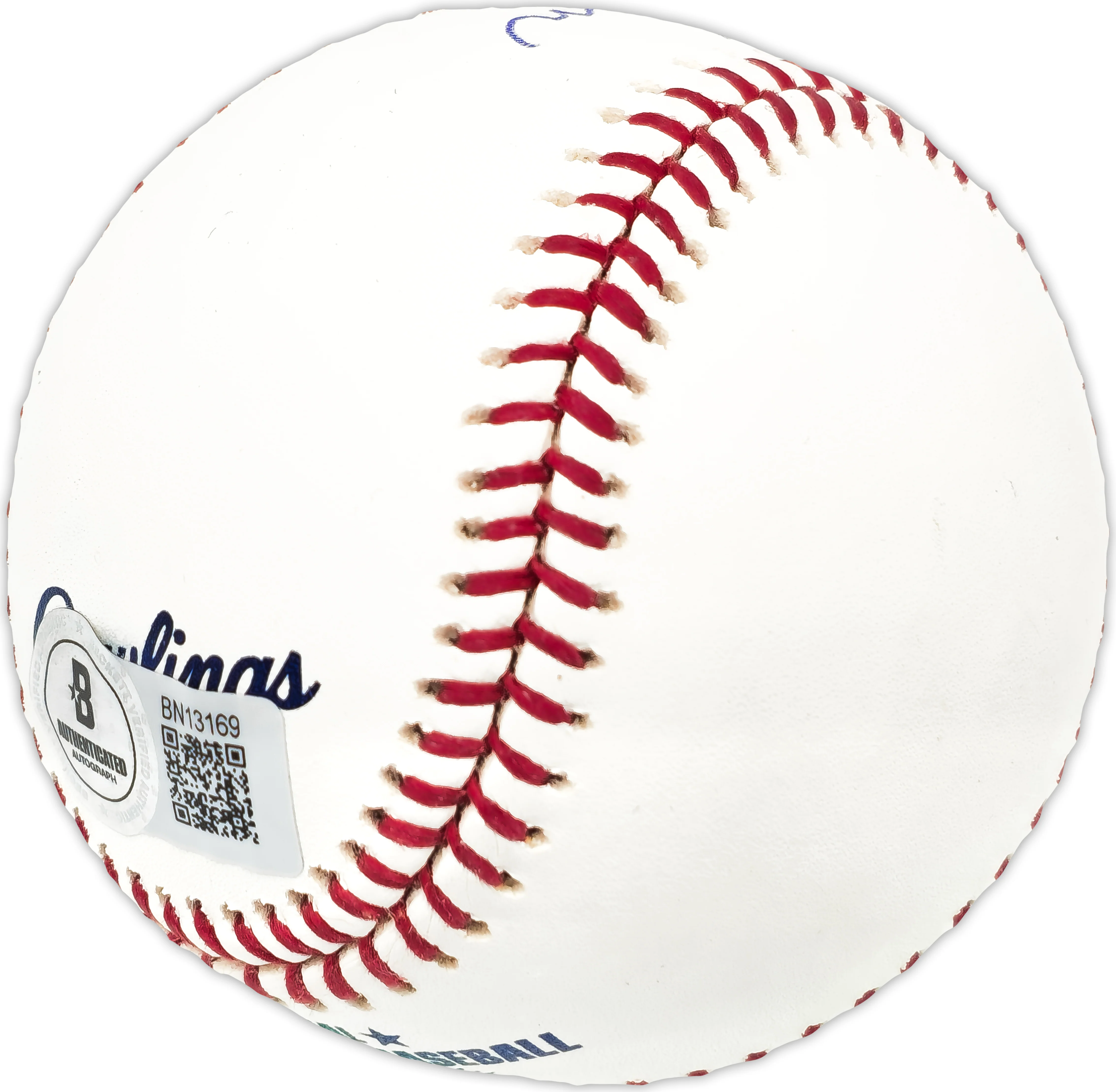 Bill Kern Autographed Official MLB Baseball KC A's Beckett BAS QR #BN13169 - Image 3