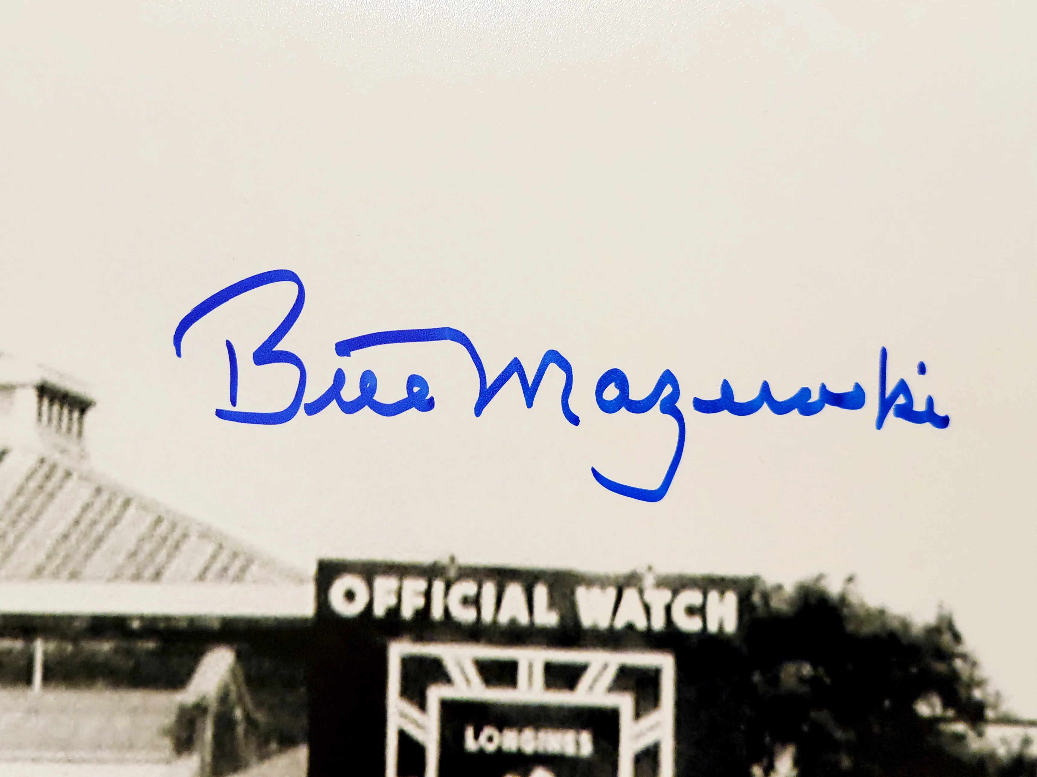Bill Mazeroski Autographed 16x20 Photo Pittsburgh Pirates 1960 Game 7 Walk Off Home Run Beckett BAS Stock #203042 - Image 2