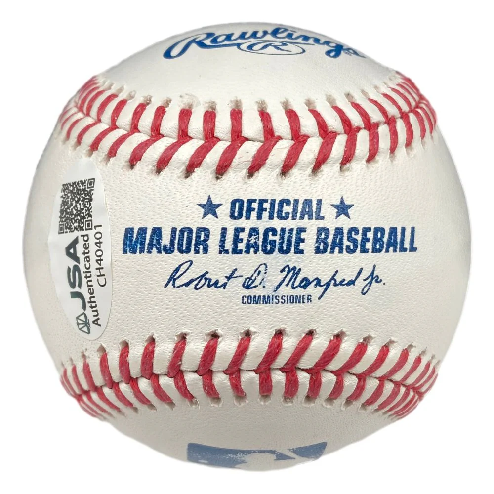 Bill Mazeroski Pittsburgh Pirates Signed Official MLB Baseball HOF 01 JSA - Image 2