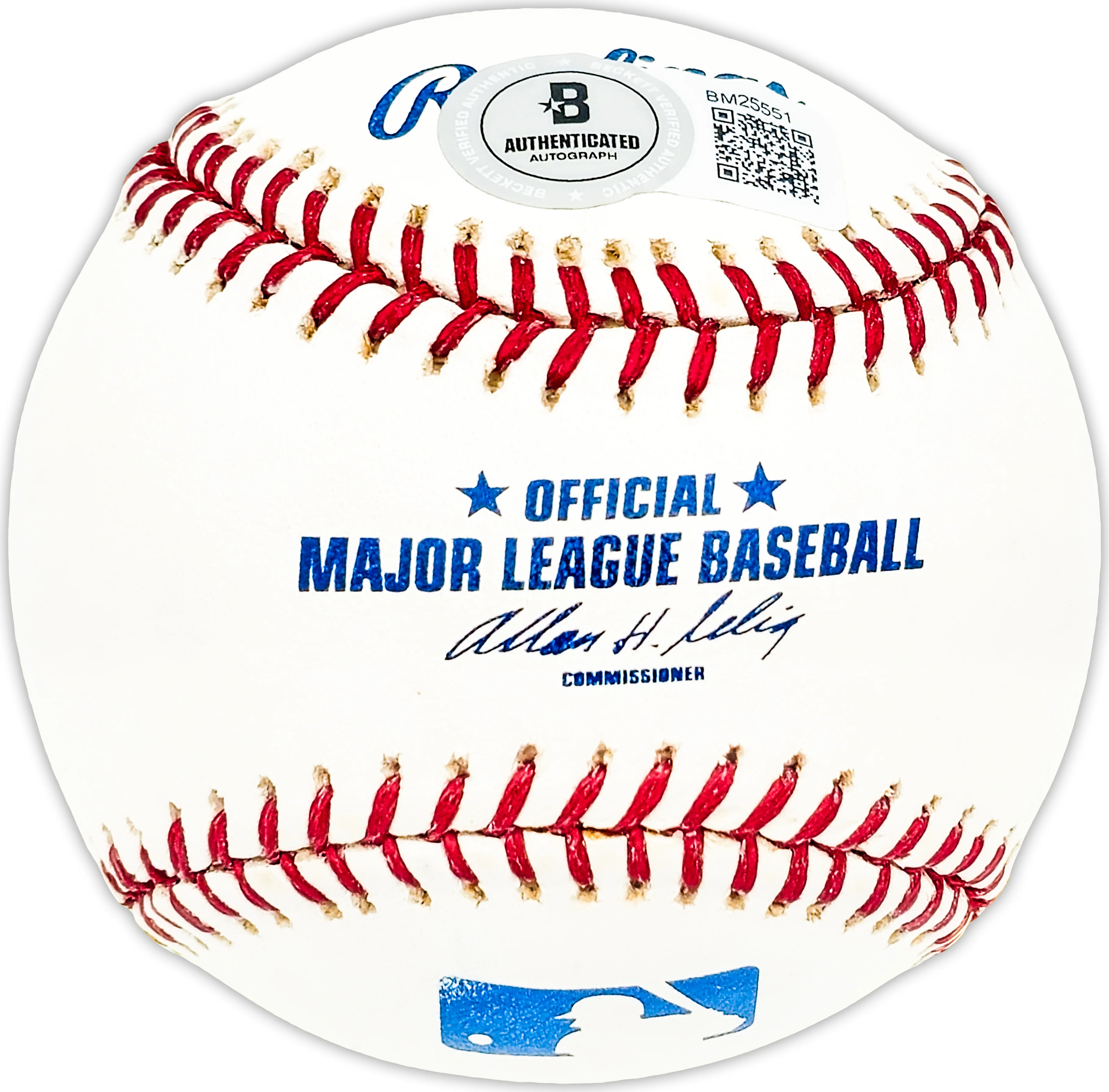 Bill McCool Autographed Official MLB Baseball St. Louis Cardinals, San Diego Padres Beckett BAS QR #BM25551 - Image 2