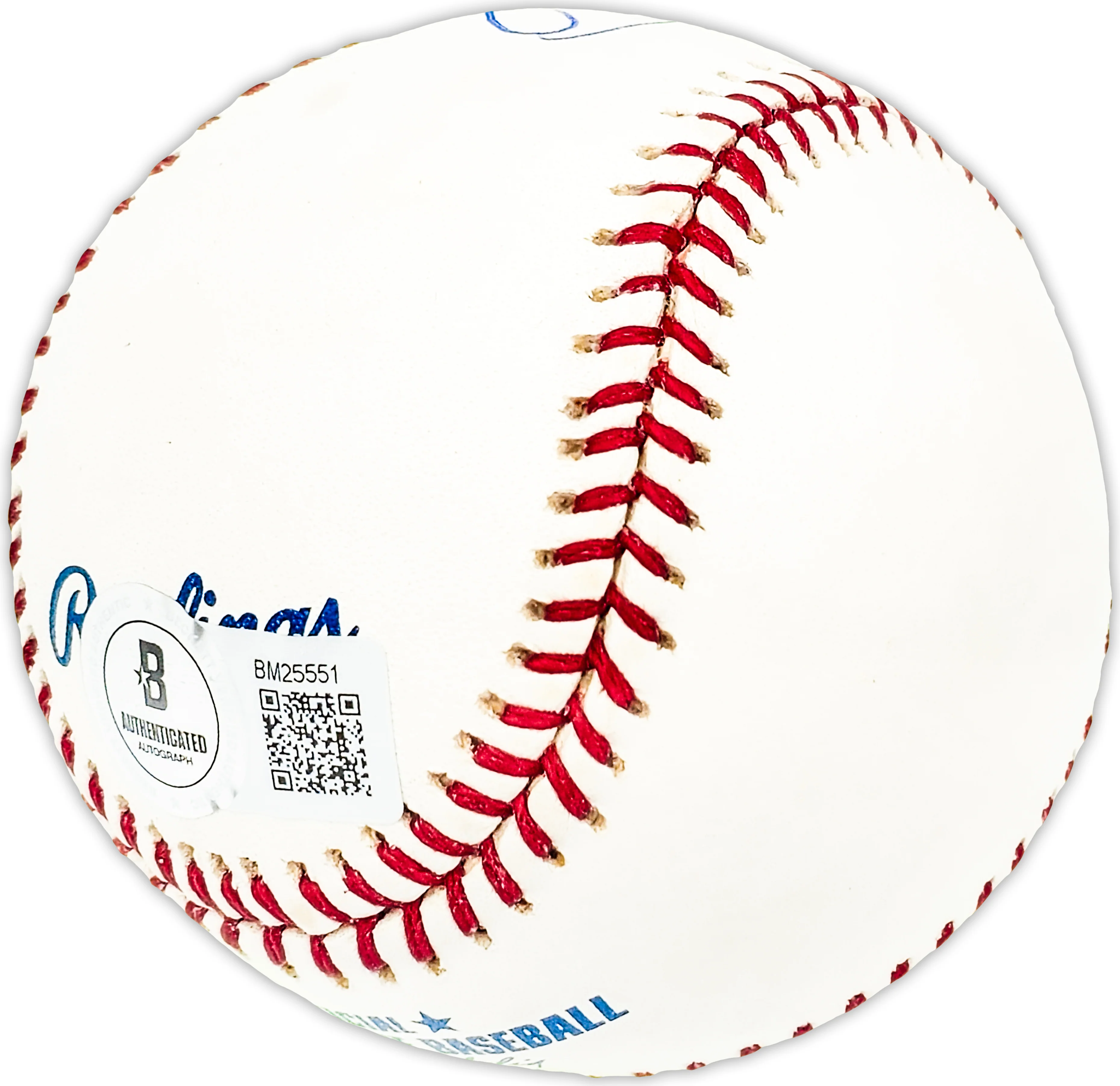 Bill McCool Autographed Official MLB Baseball St. Louis Cardinals, San Diego Padres Beckett BAS QR #BM25551 - Image 3
