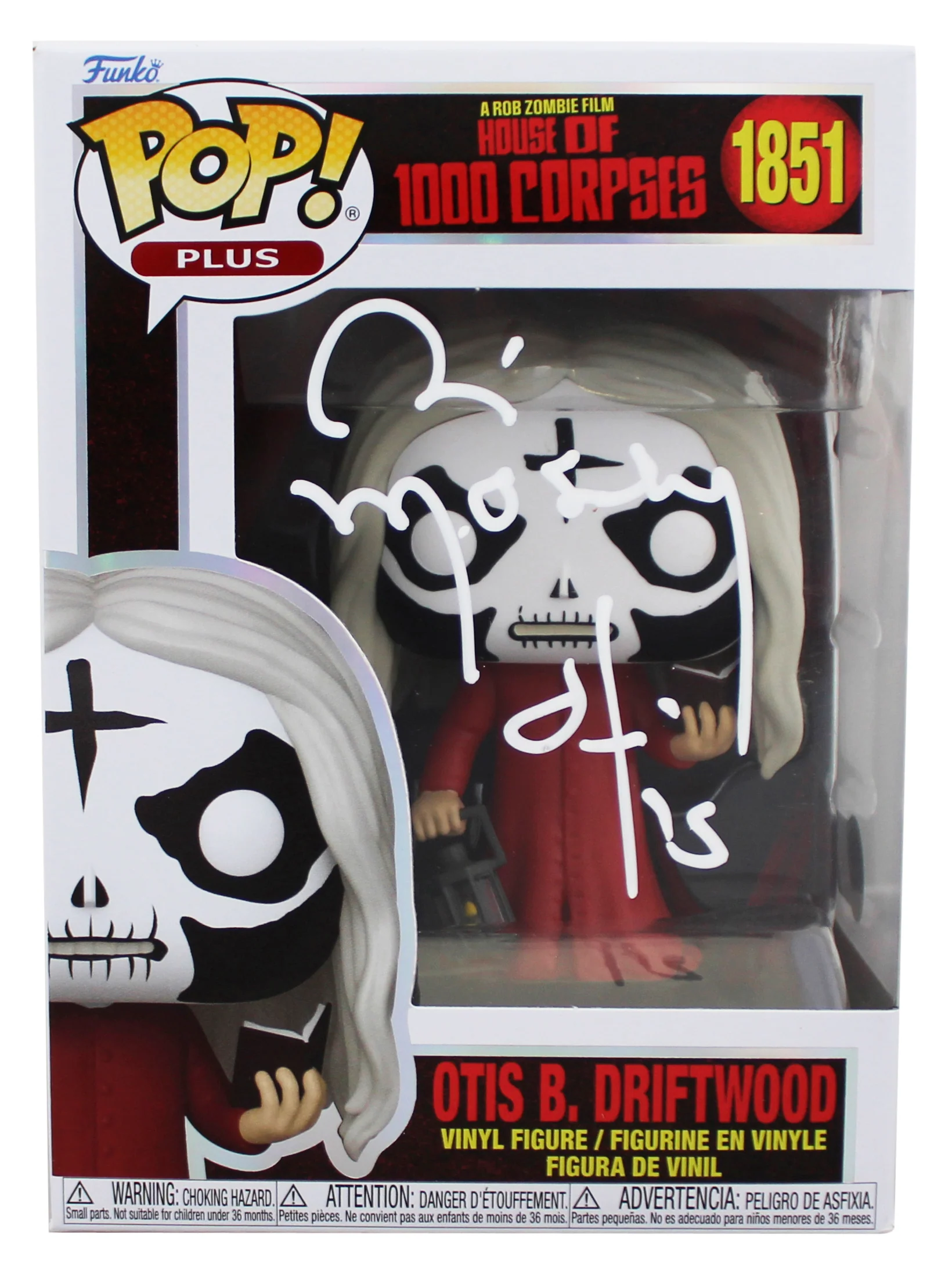 Bill Moseley House of 1000 Corpses "Otis" Signed #1851 Funko Pop Figure BAS Wit - Image 2